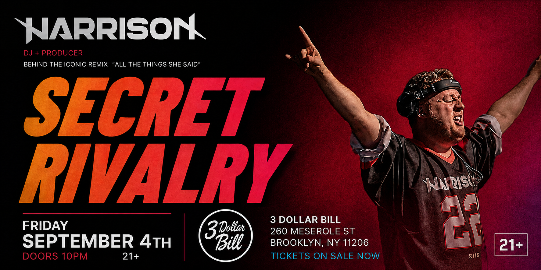 Harrison Presents: Secret Rivalry 