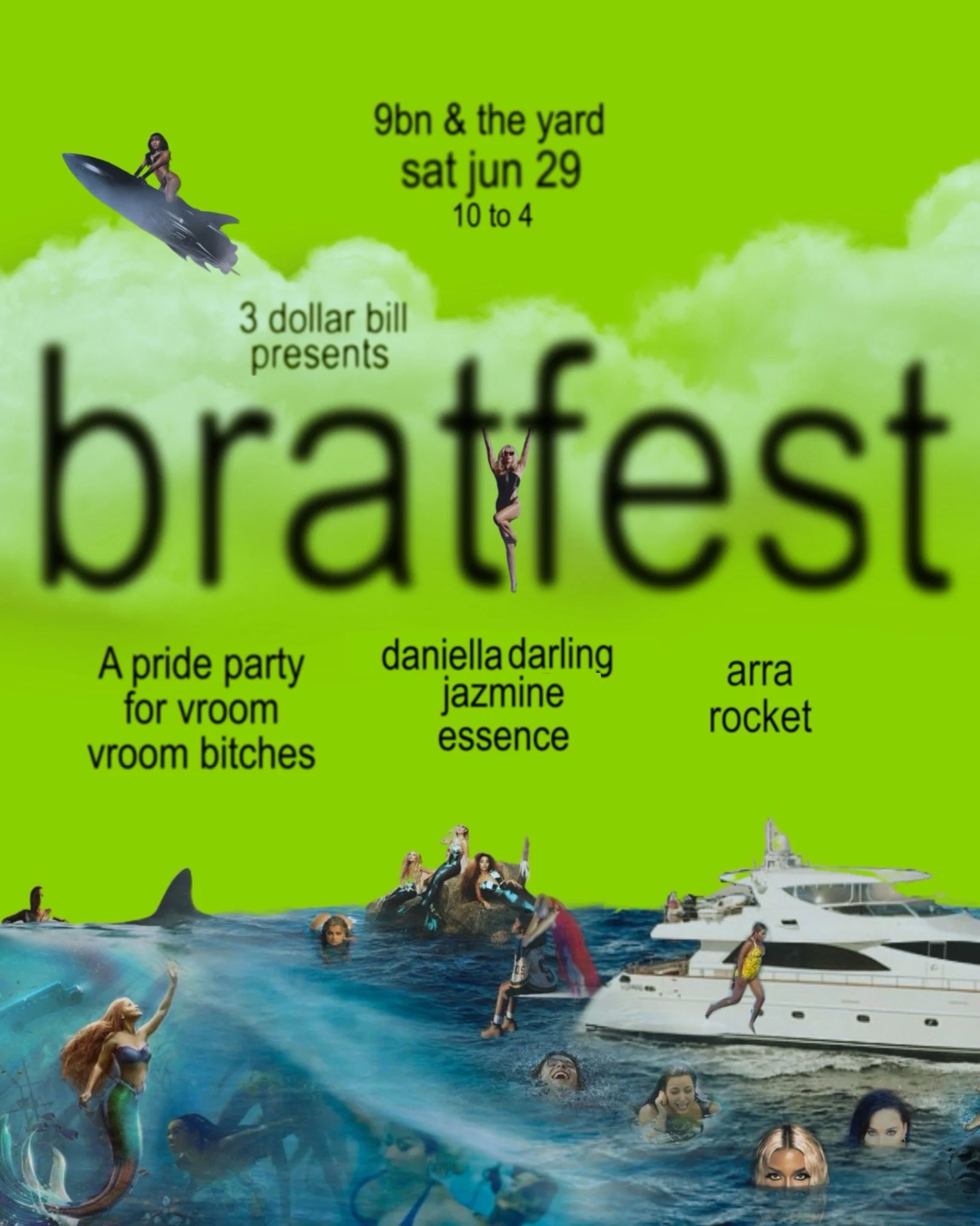 3DB Presents BratFest — 3 Dollar bill