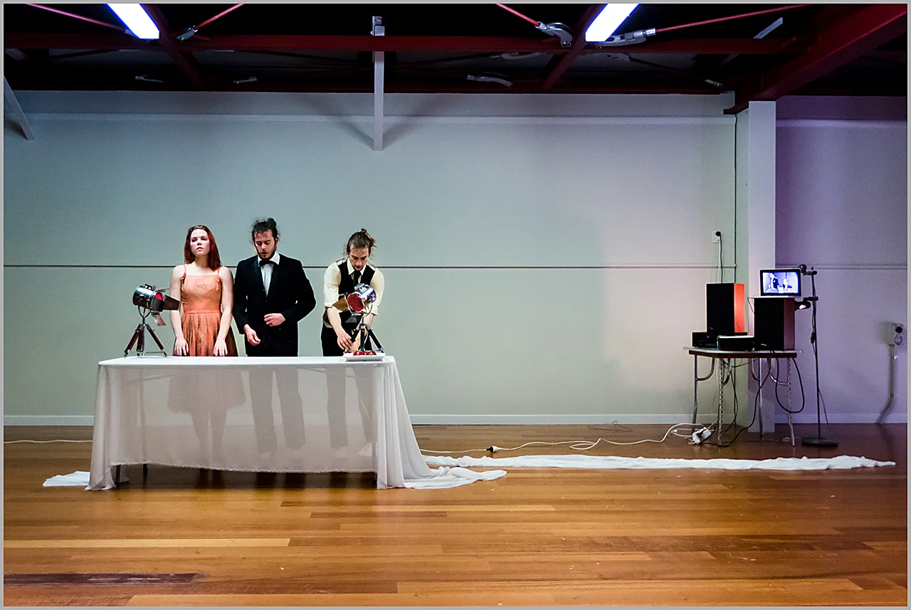 The Surrealists. © Philip Merry for Borderline Arts Ensemble.