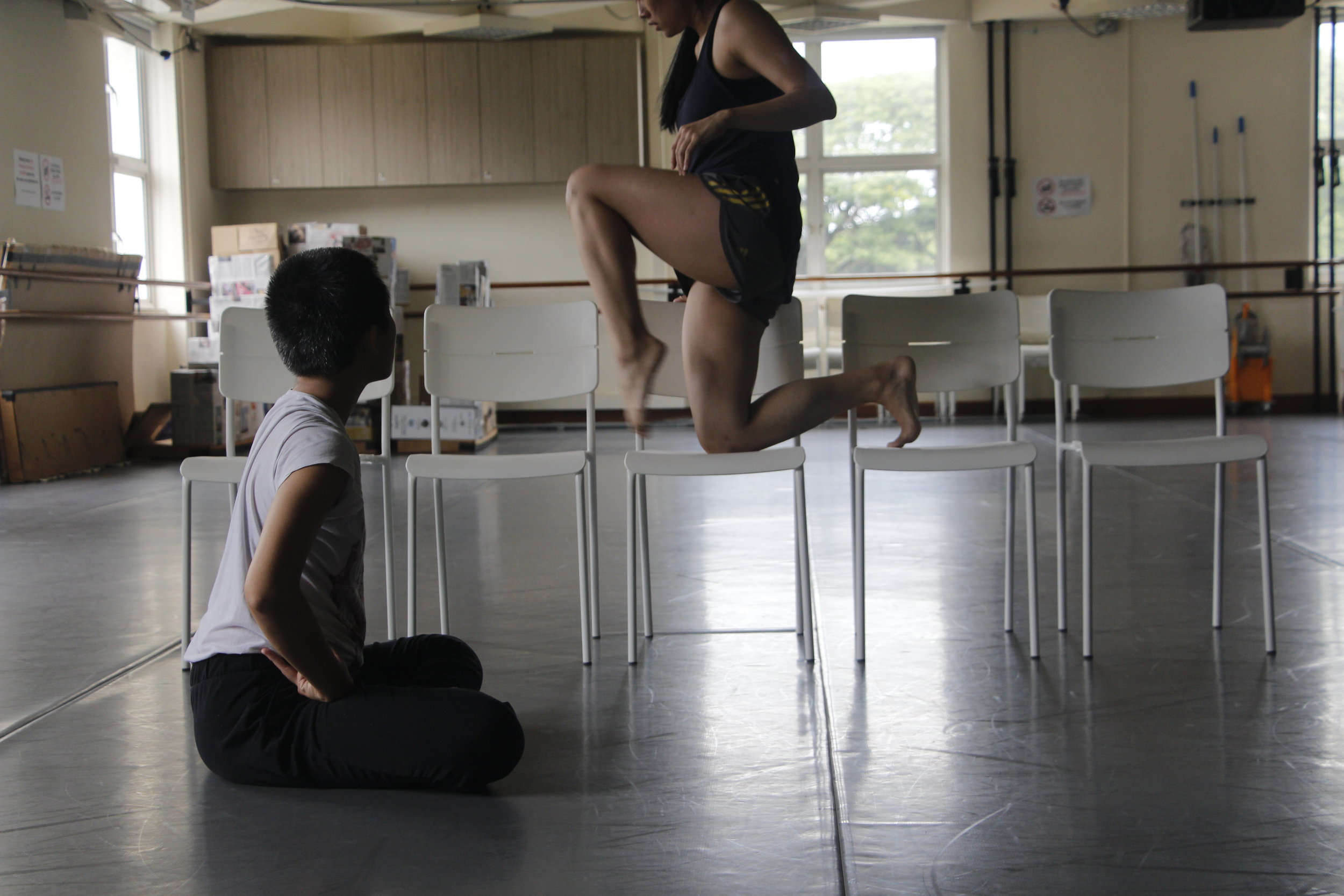  Singapore Residency at Dance Nucleus. © Yun Ying Foo for Borderline Arts Ensemble. 