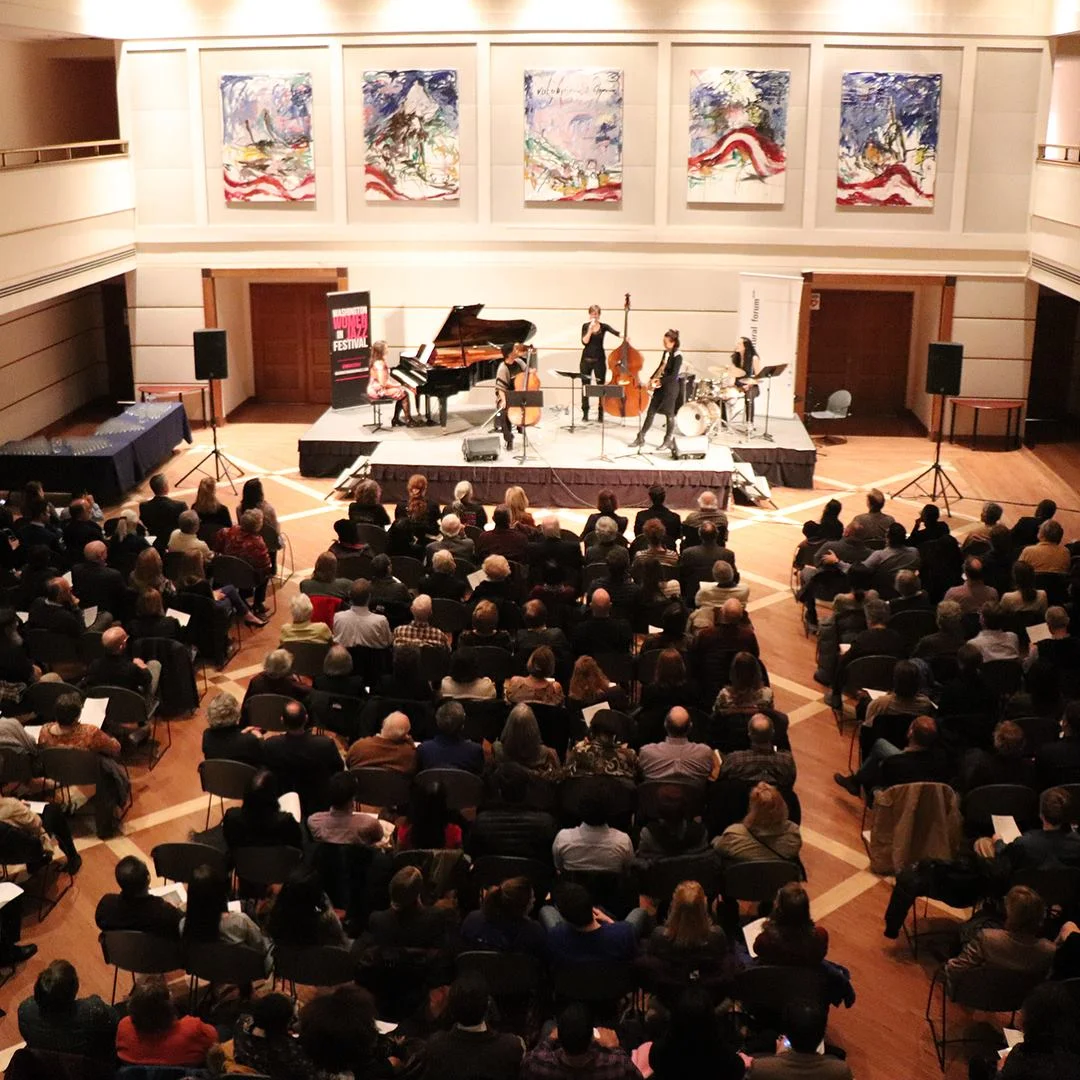 Washington Women in Jazz 2018 featuring bassist Judith Ferstl at the Austrian Embassy