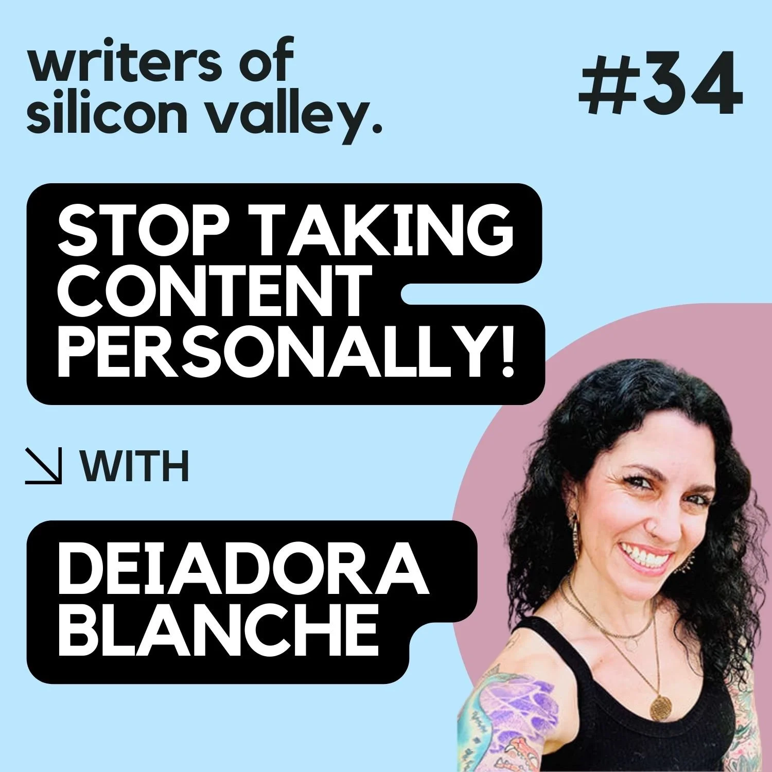 Stop taking content work personally (Deiadora Blanche)