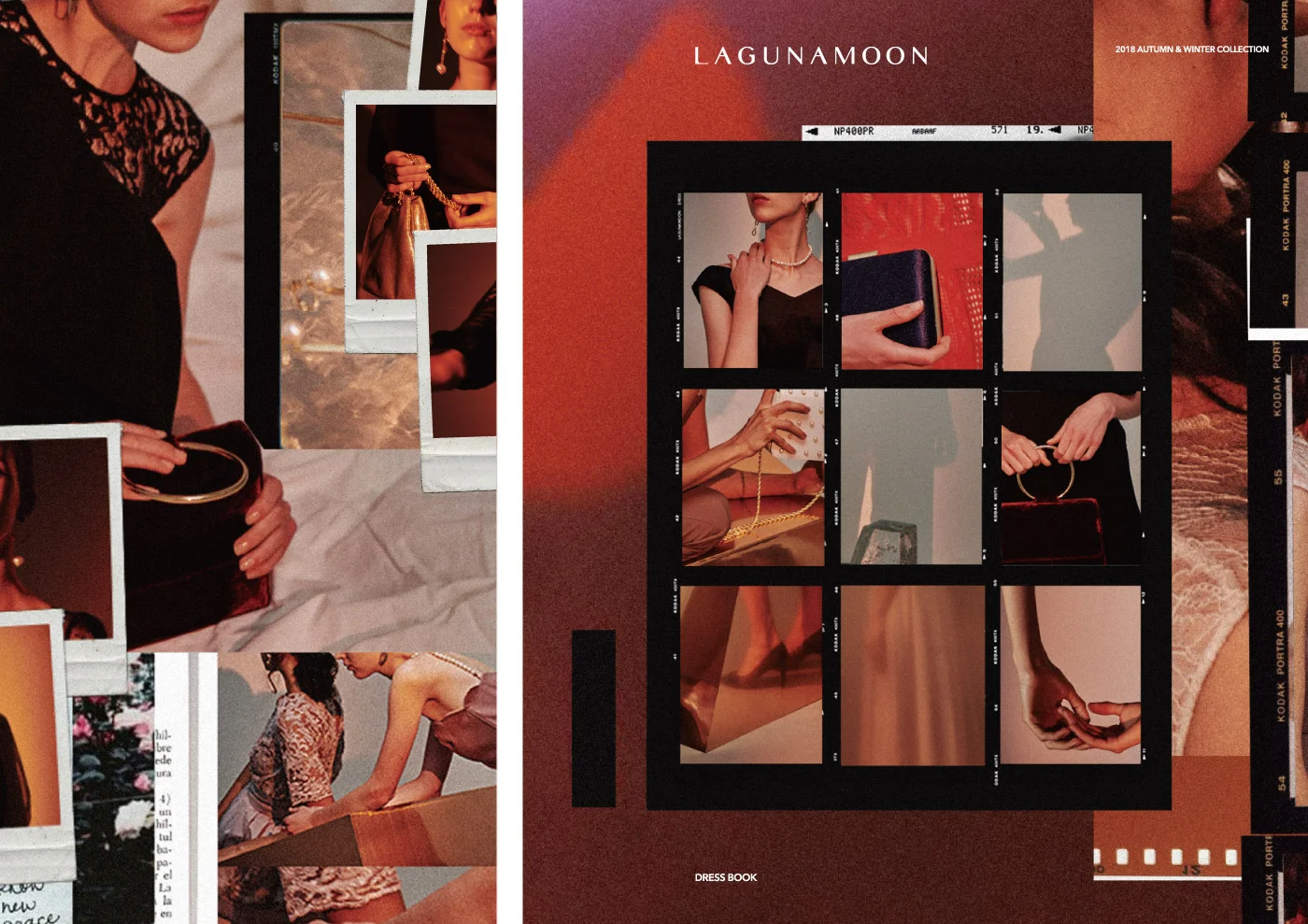 LAGUNAMOON 2018 AW DRESSBOOK