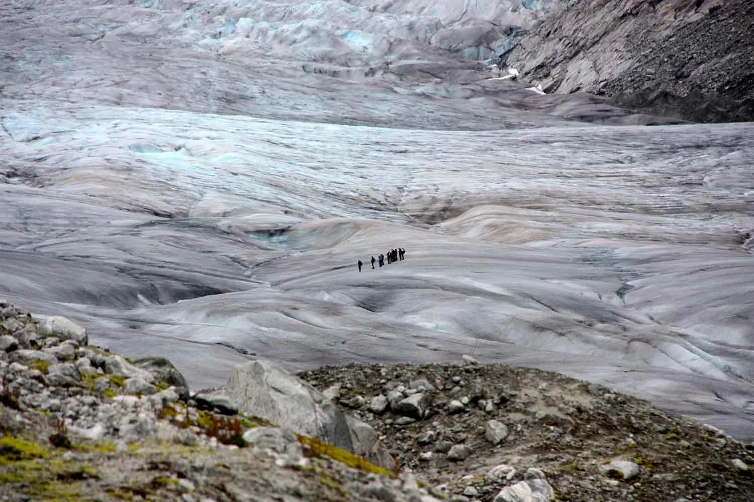 Glacier walking in Jostedalsbreen National Park.