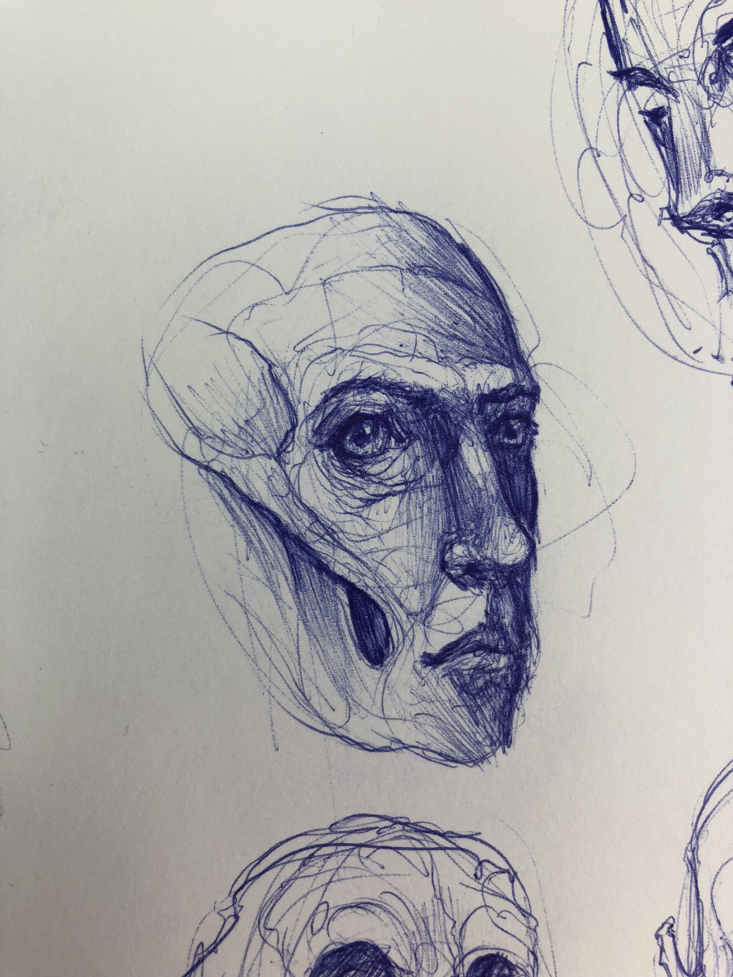 Face sketch 