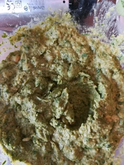 Falafel mix featuring watercress