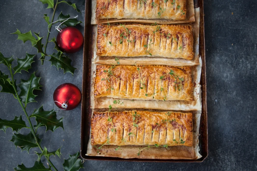 These vegan-friendly Wellingtons would make a picture-perfect addition to your Christmas dinner table.