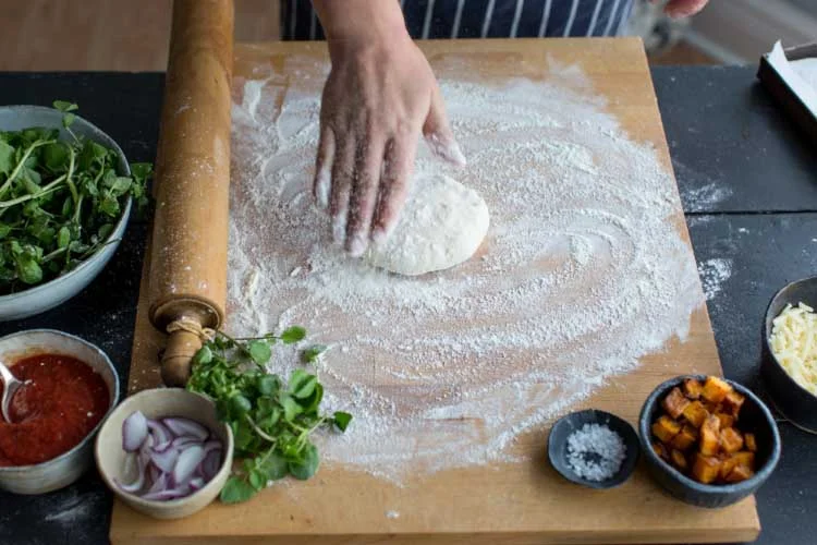 Turn the dough out onto a floured work surface