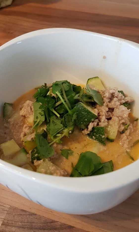 Red Thai Turkey Curry