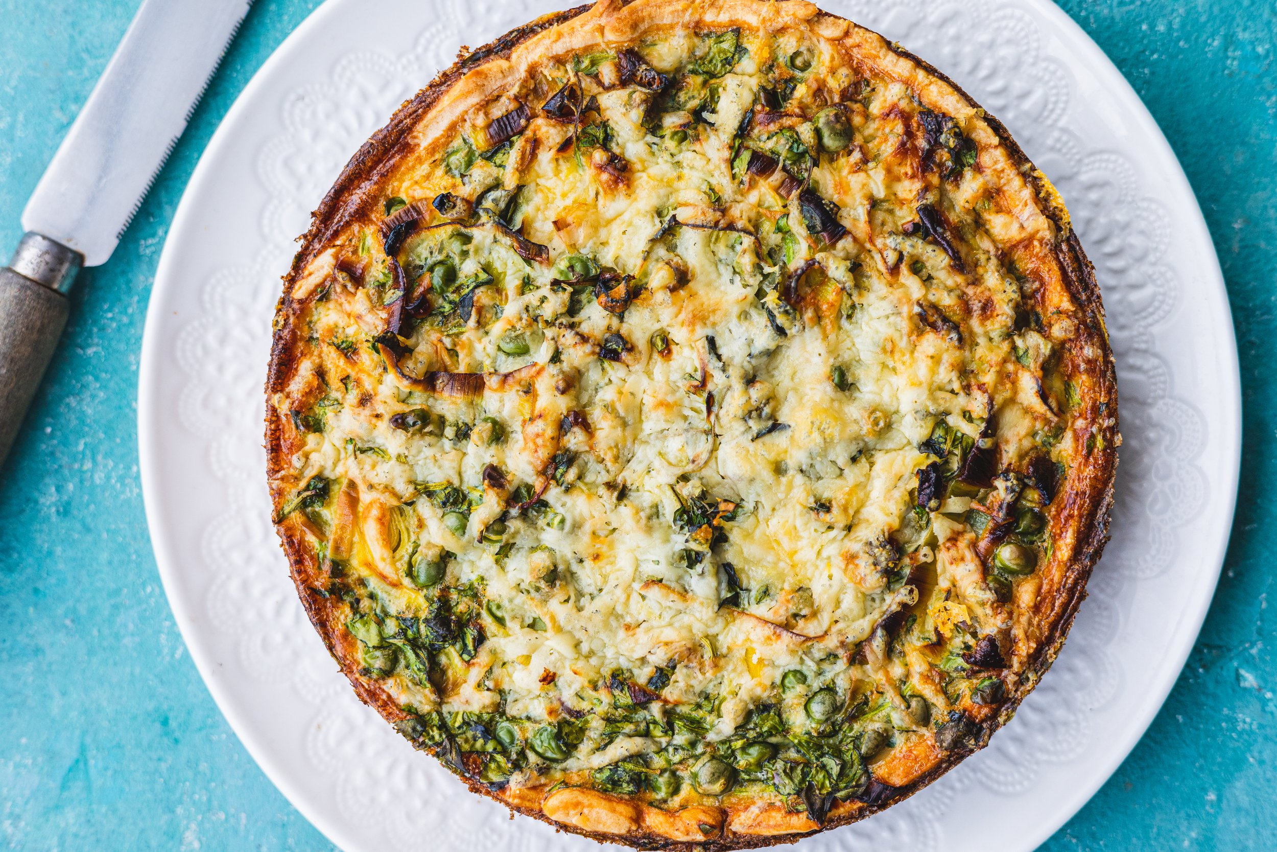 Summery Green Quiche — Watercress | Health, Recipes & More