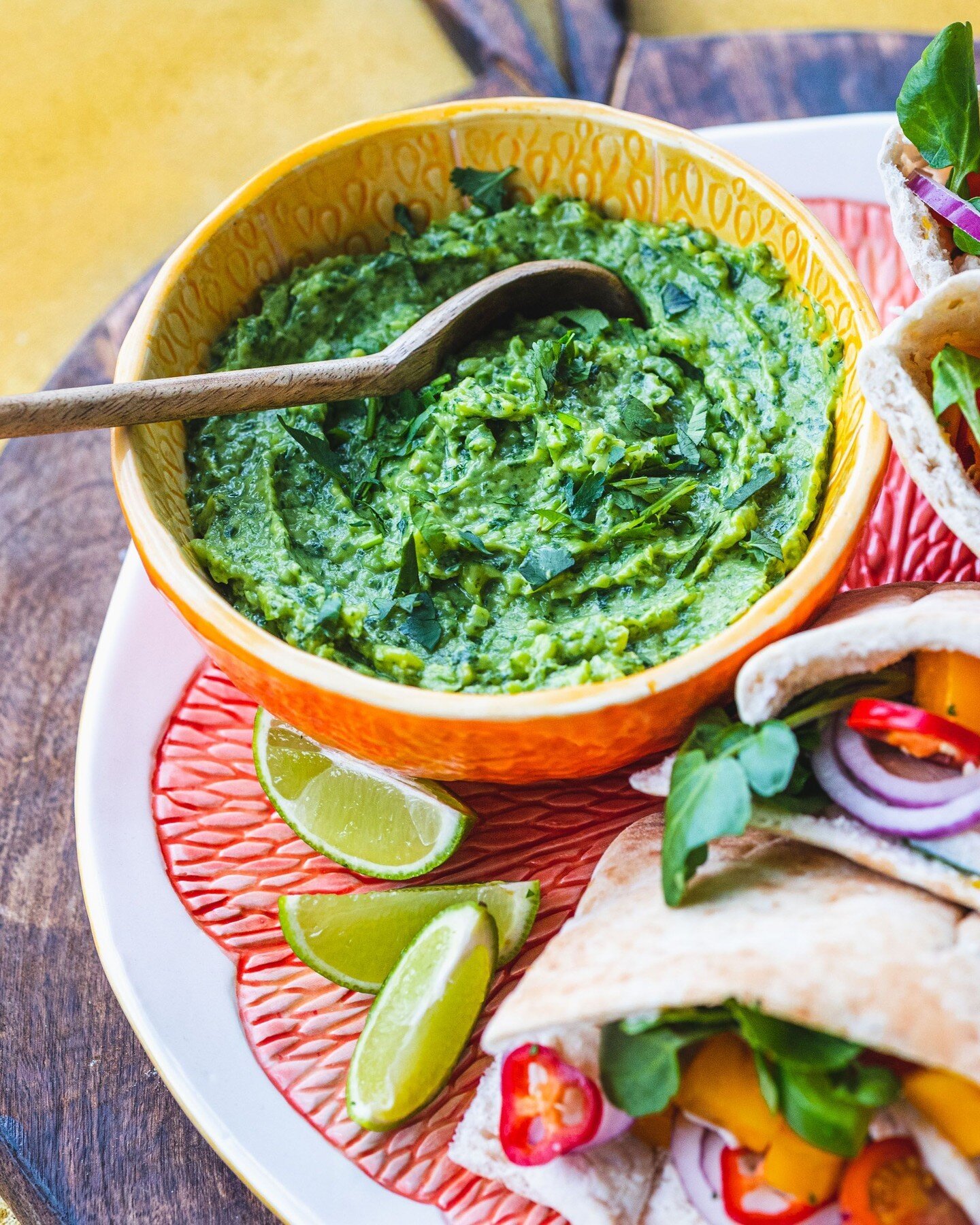 You're going to want to save this sauce recipe ⭐ 

This is our watercress guasacaca-style sauce and boy does it it pack a punch! Blitzed up with fresh avocado and heaps of herbs and lime juice, this sauce will liven up whatever sandwich, wrap or snac