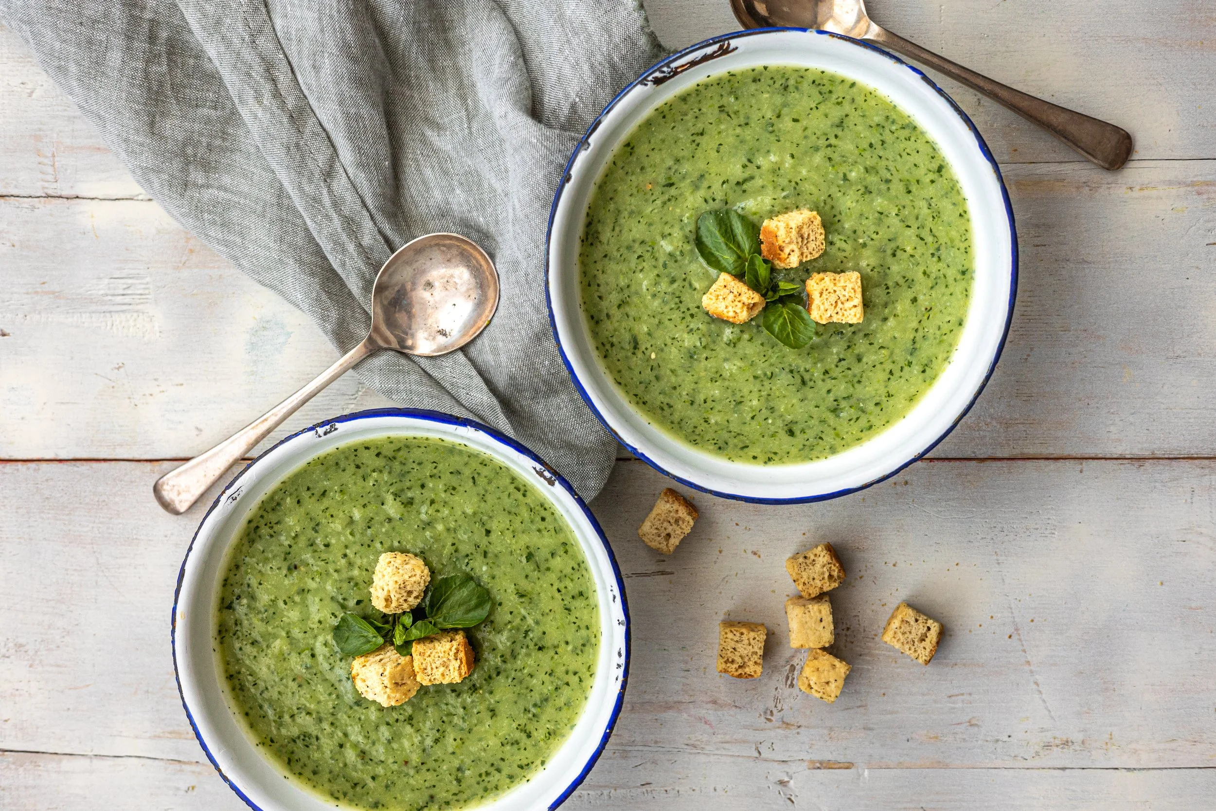 Watercress, Leek & Parsnip Soup