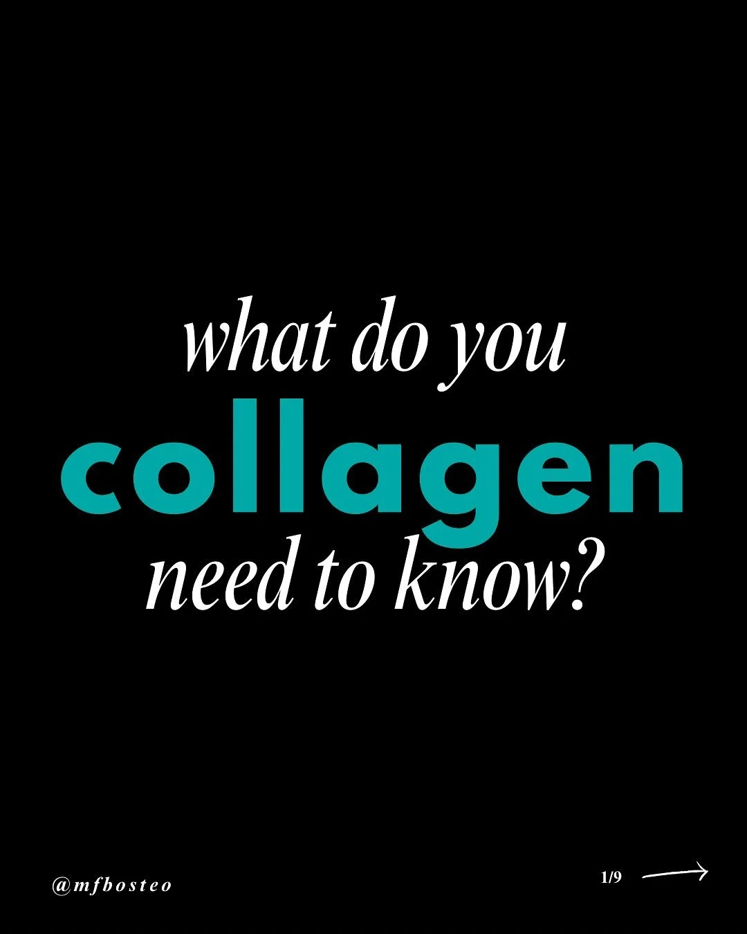 🦴 Collagen: Fuel for Your Joints, Ligaments &amp; Connective Tissue

1️⃣ WHY COLLAGEN MATTERS:
 Collagen is the main structural protein in your musculoskeletal (MSK) system. It&rsquo;s what keeps your joints cushioned, ligaments elastic, and tendons