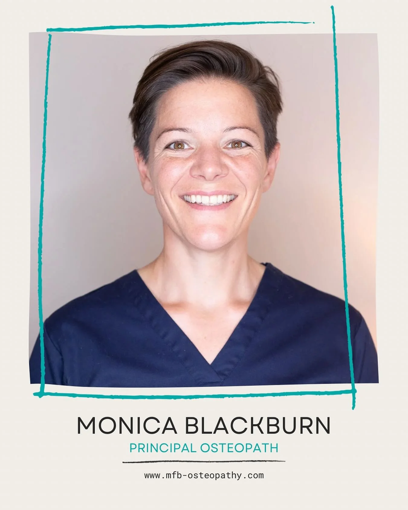 Your MFB Osteo Team&hellip; 

🌟 Meet Monica! 🌟
 Monica is our clinic owner and principal osteopath, with over 15 years of experience helping people move, feel, and live better 💪💚

Graduating from the British College of Osteopathic Medicine with a