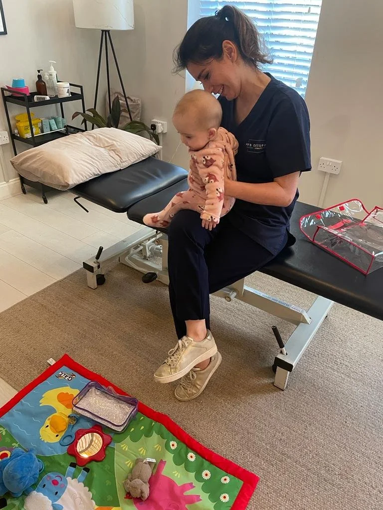 paediatric osteopathy treatment baby Hoddesdon clinic