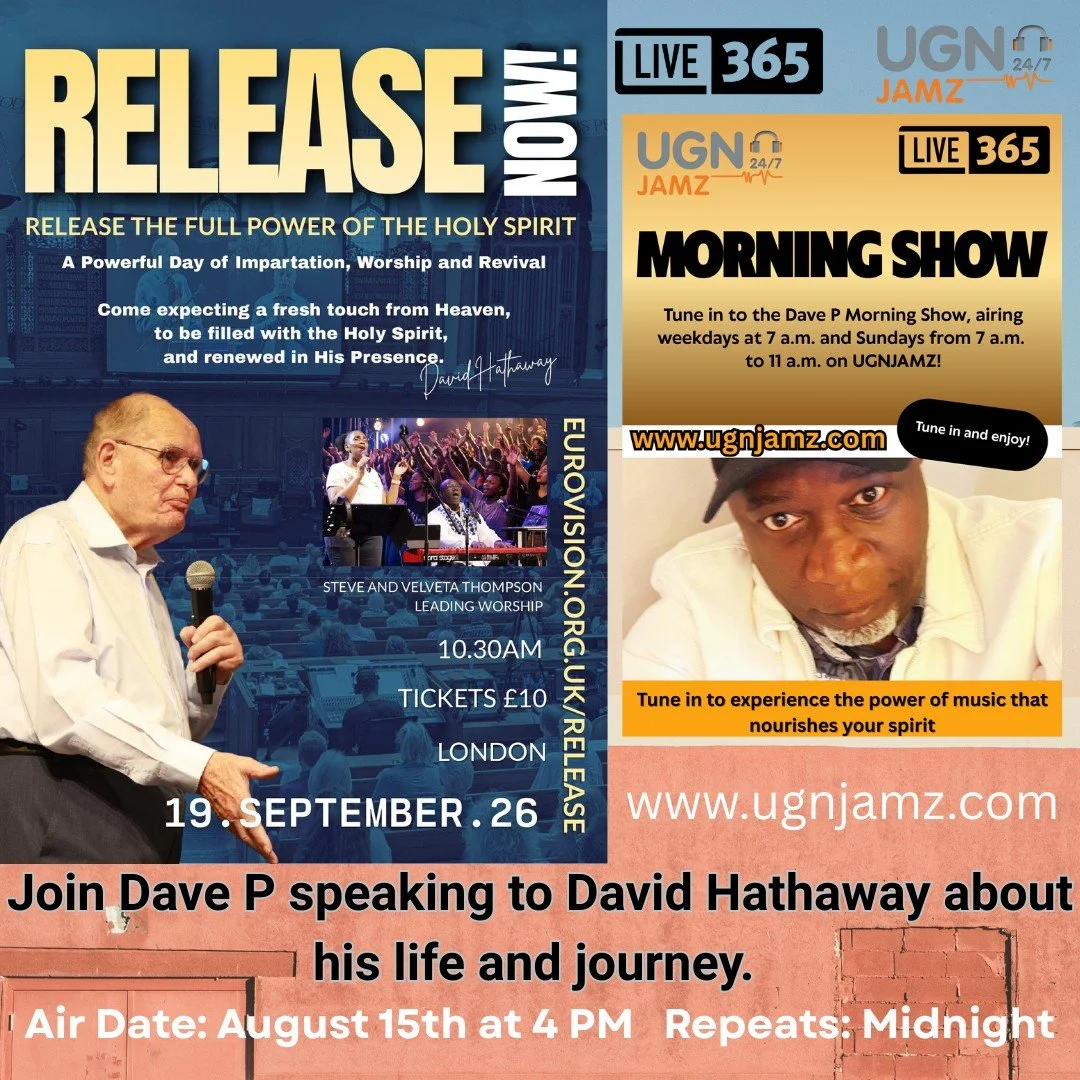 Listen to David's interview with Gospel Radio UGN JAMZ, today, 4PM. "I have seen what God can do, the power of God, the greatness of God. I serve a God of power and authority, a God who works miracles, who changes people and touches nations.&quo