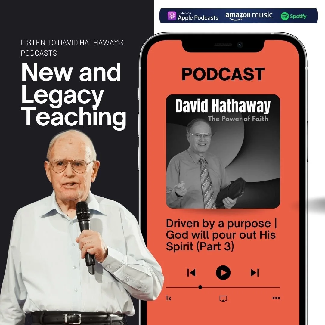 Search David Hathaway on all podcast platforms to listen to David's daily thought for the day, new sermons and treasured legacy teachings featuring Vinesong that speak powerfully today.