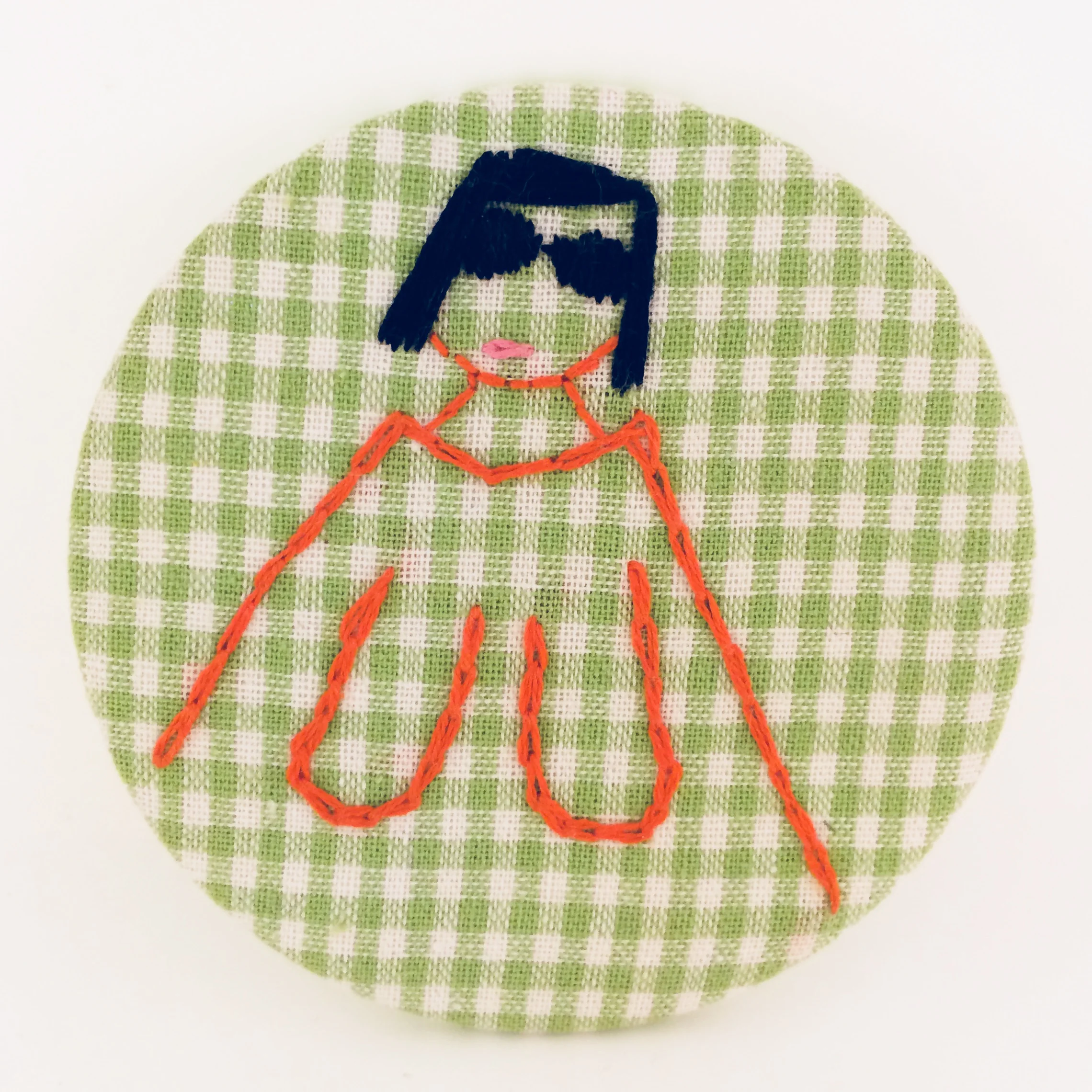 Big embroidered badge #1