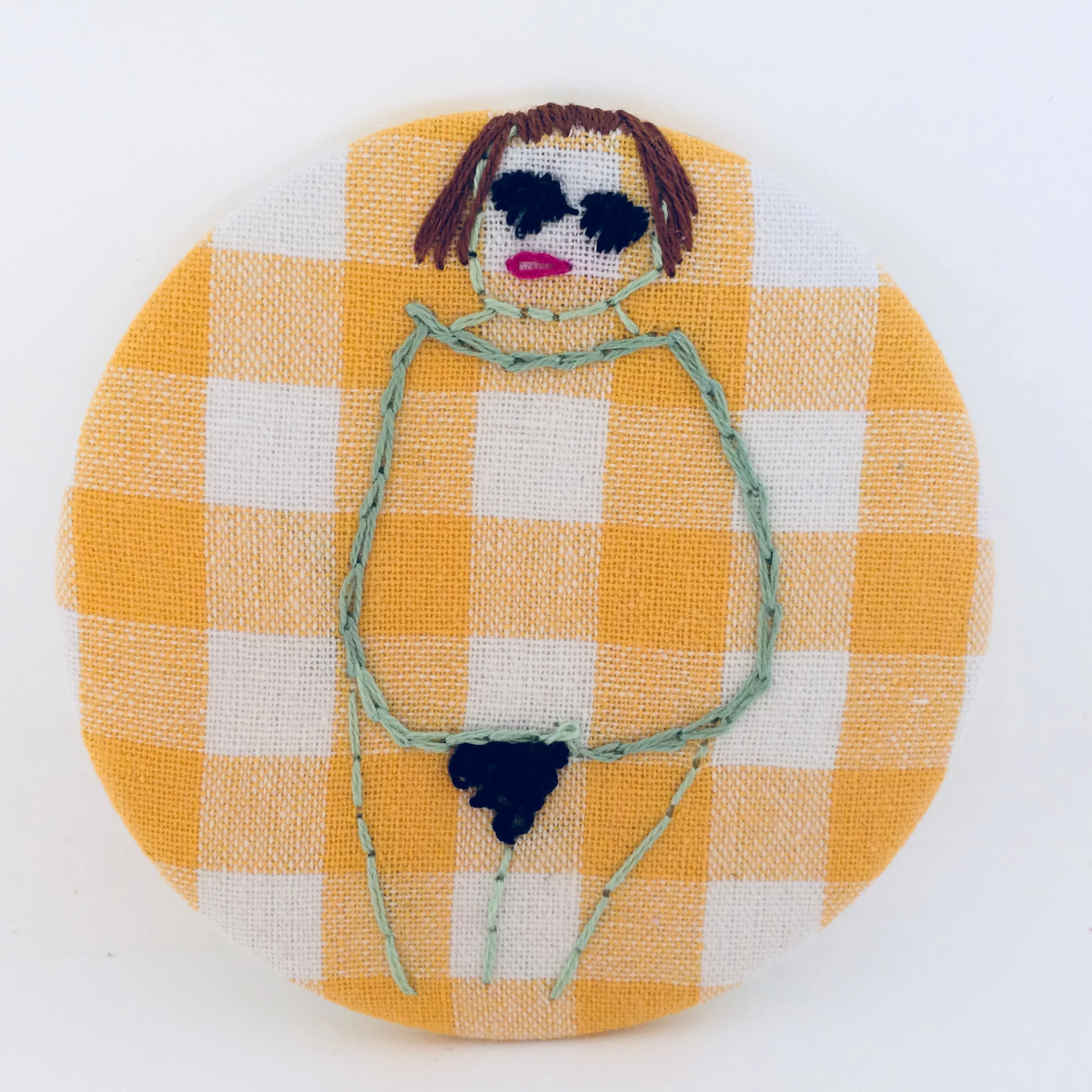 Big embroidered badge #3