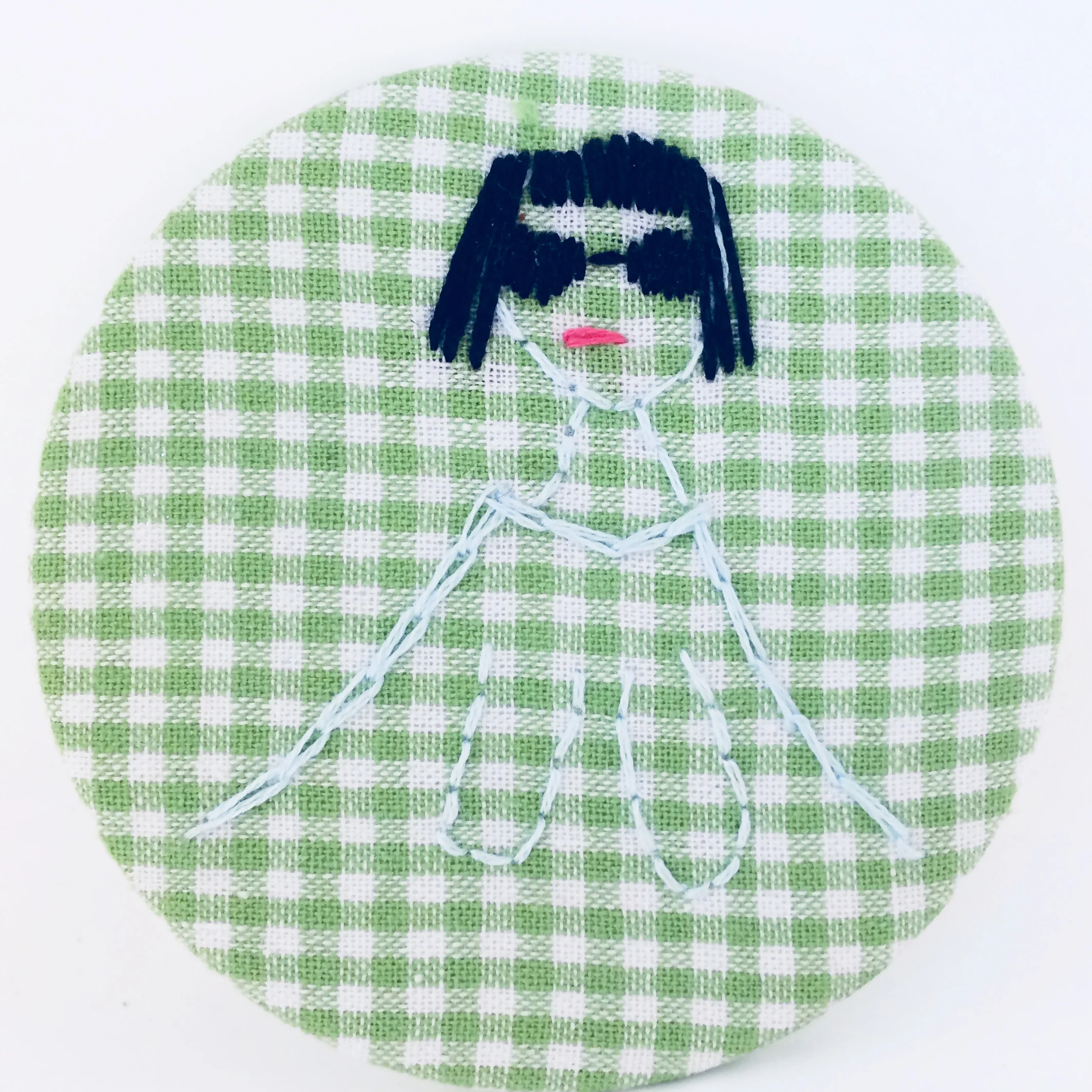 Big embroidered badge #6