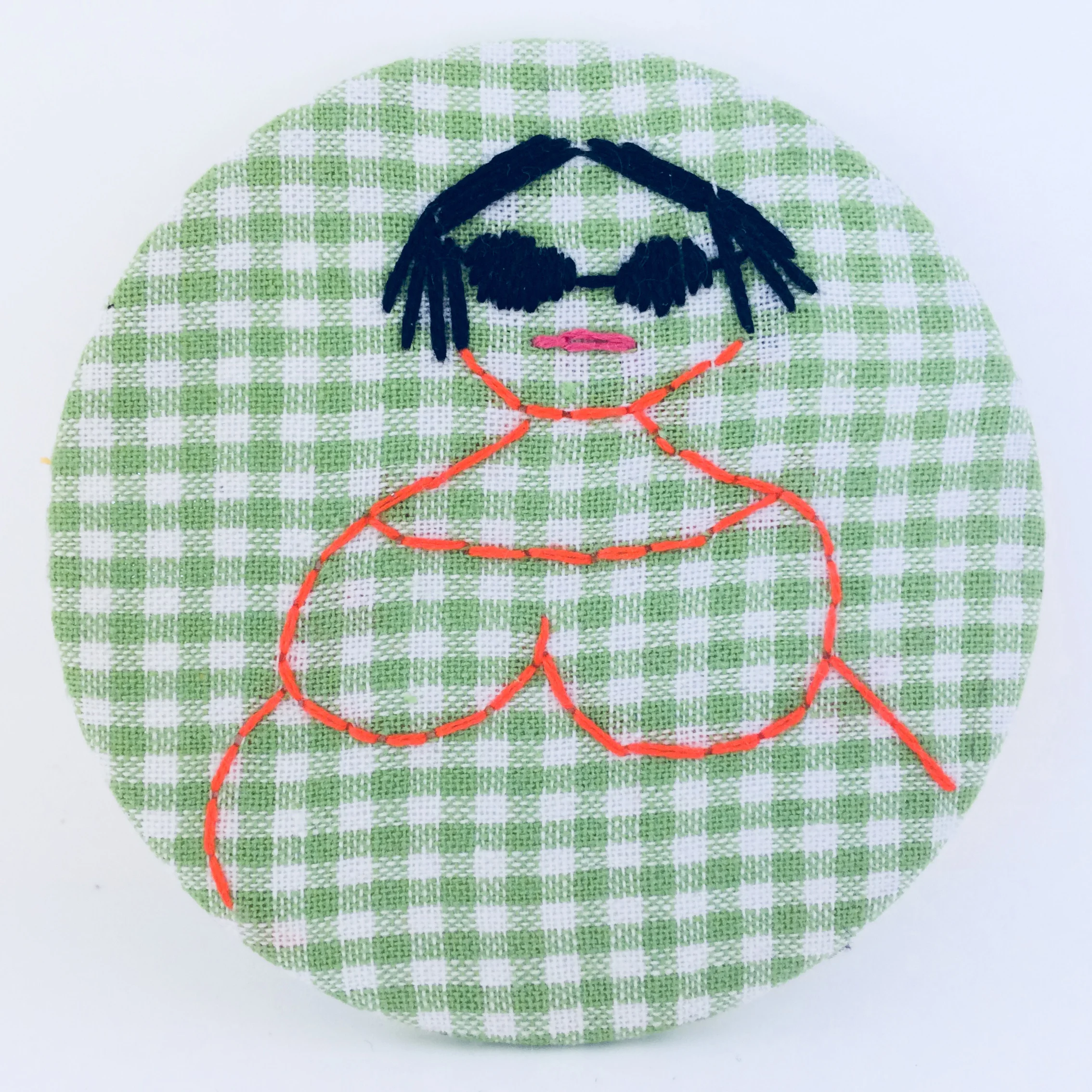 Big embroidered badge #7