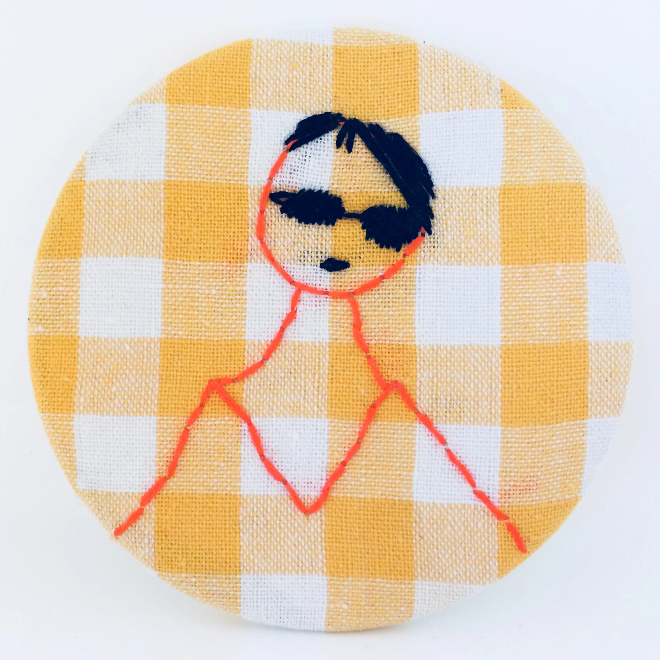 Big embroidered badge #8