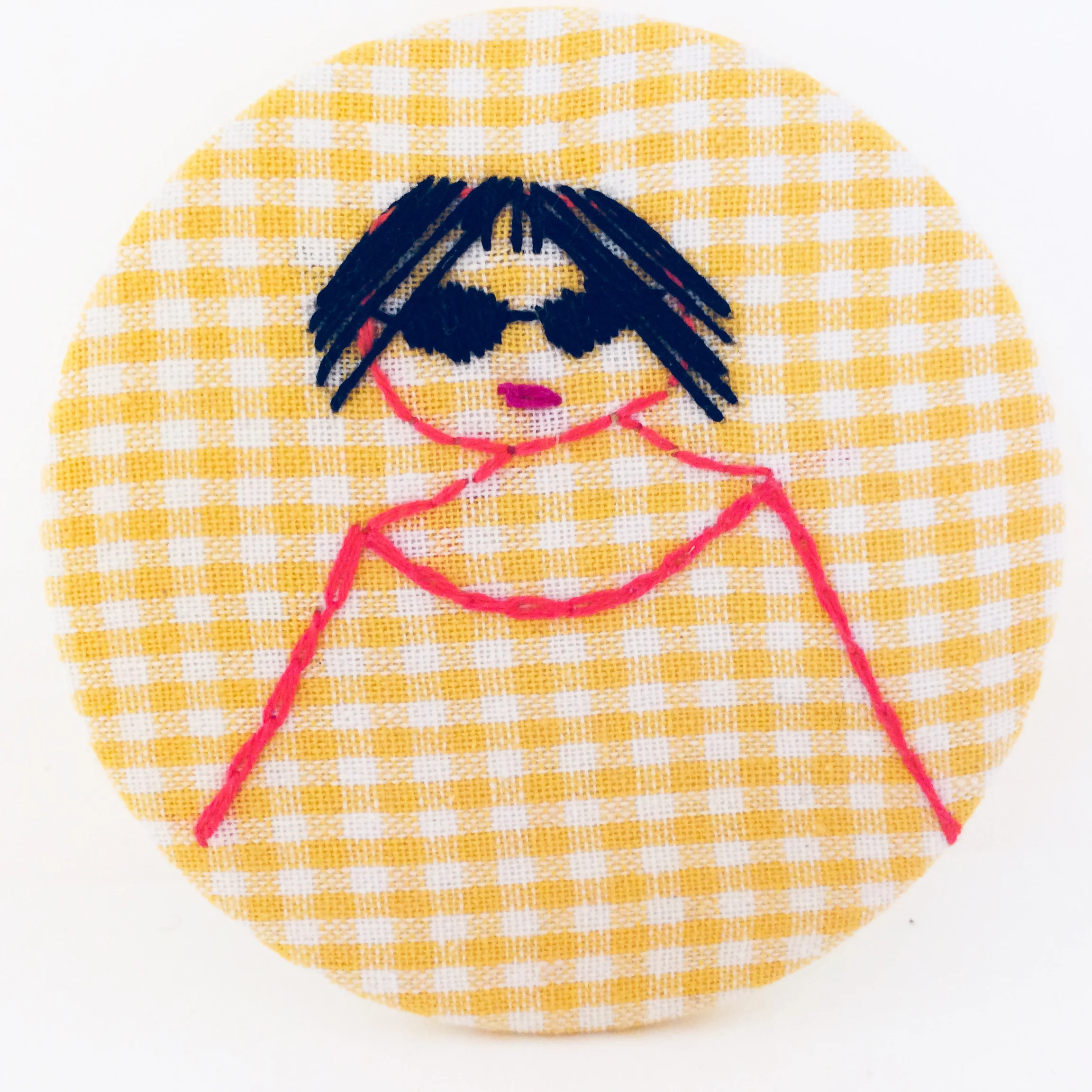 Big embroidered badge #9