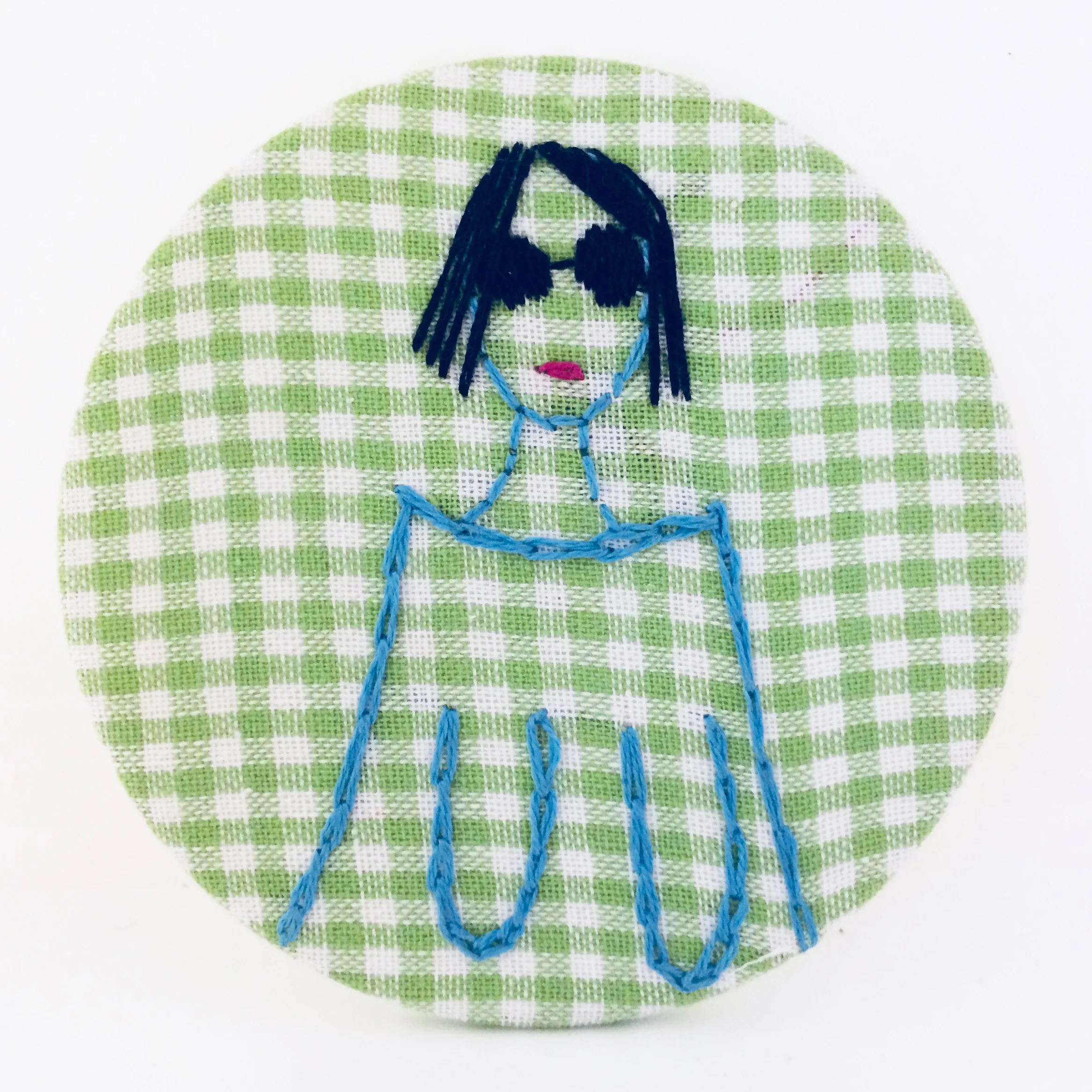 Big embroidered badge #10