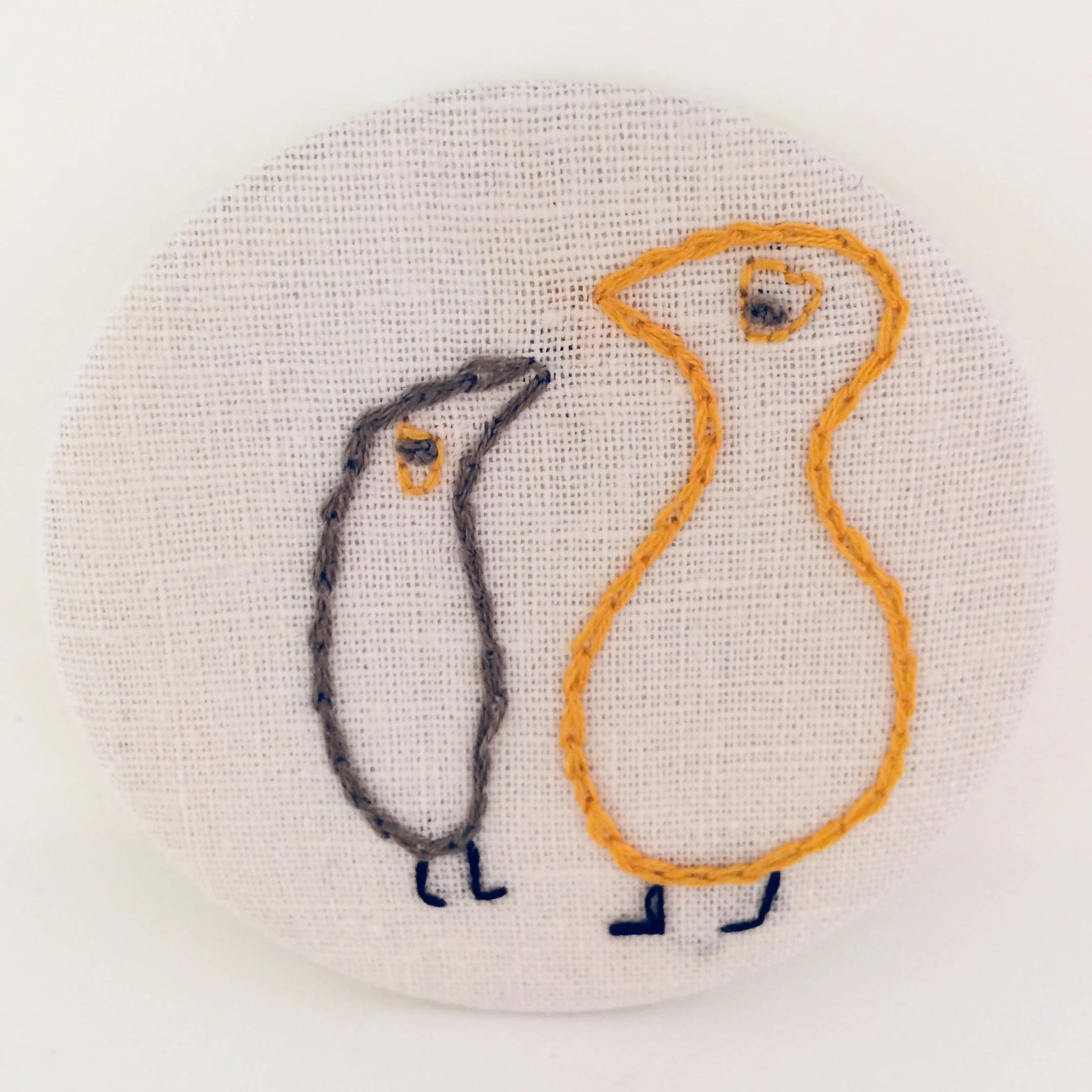 Big embroidered badge #13