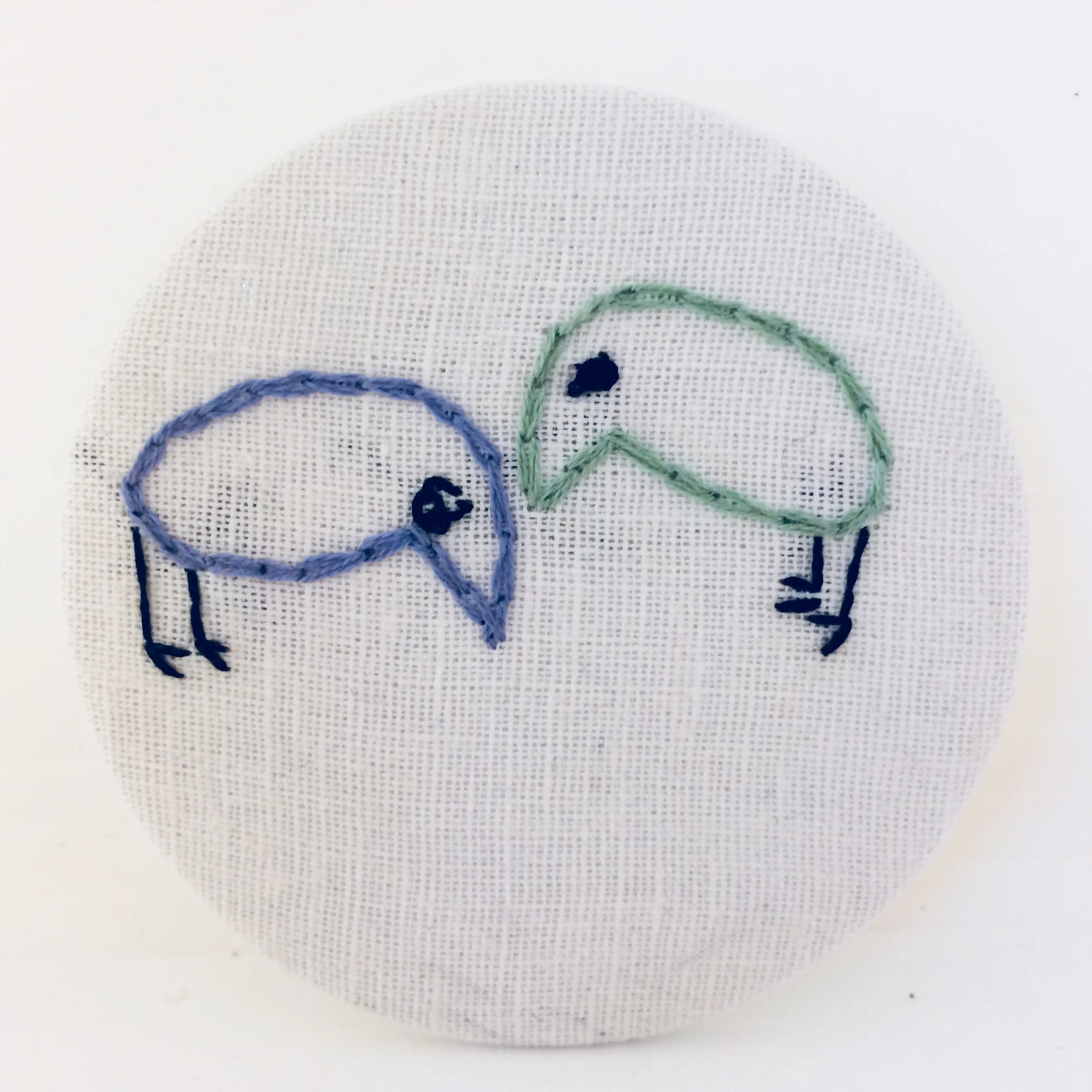 Big embroidered badge #15