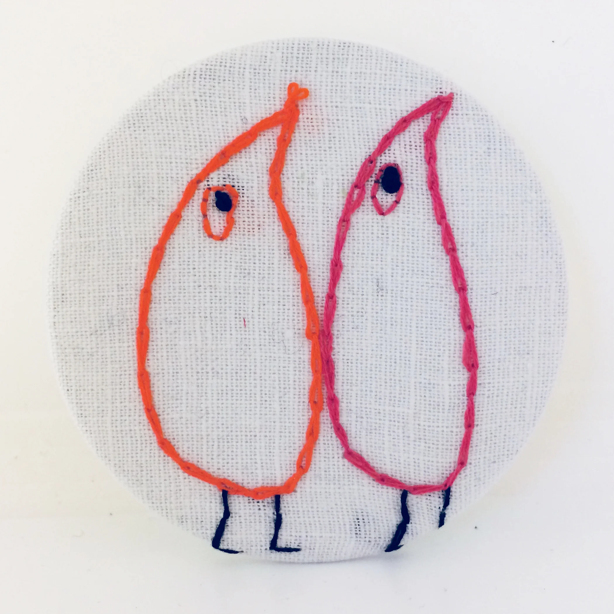 Big embroidered badge #17