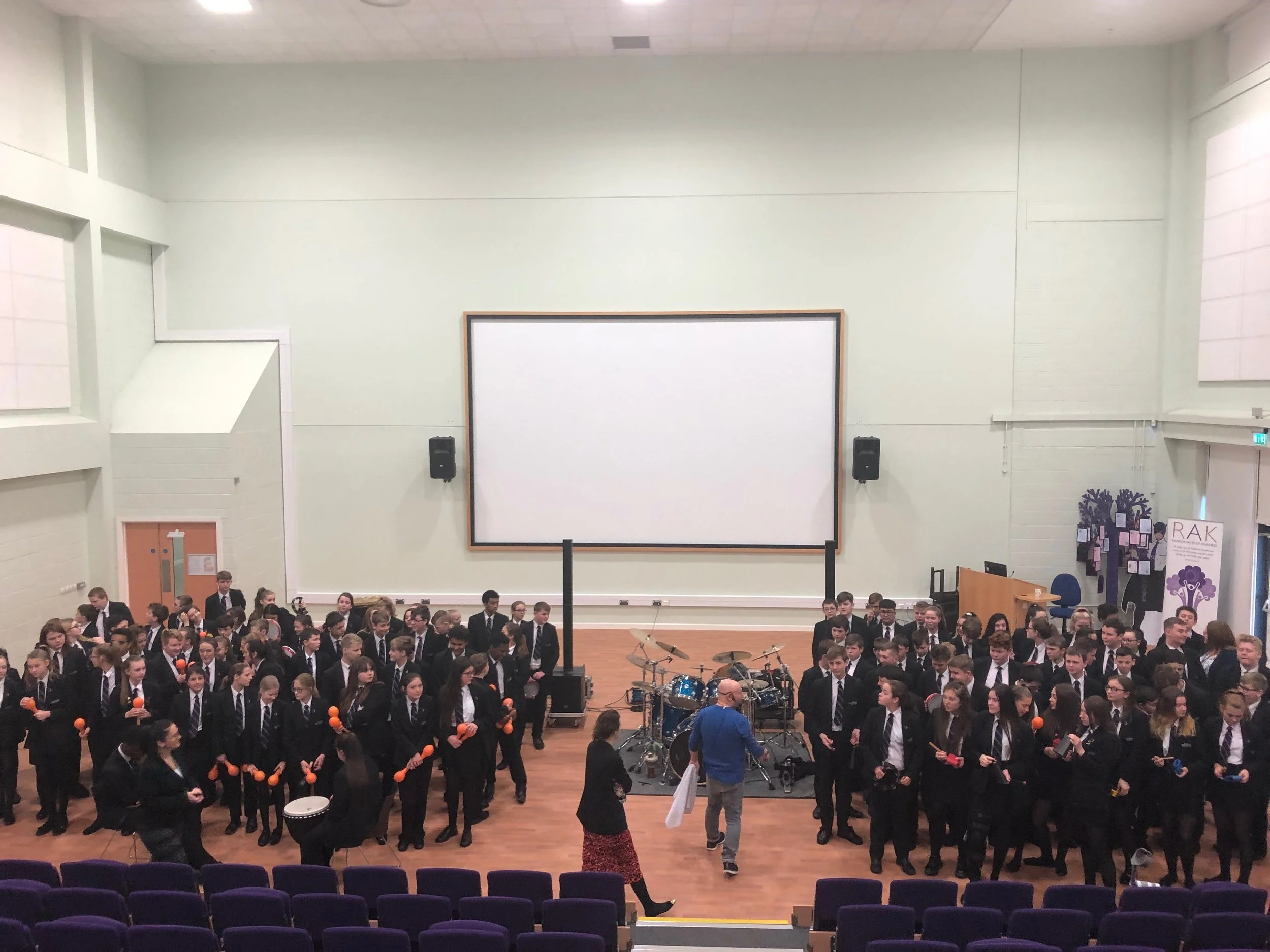 Doncaster School Gets Visit From Status Quo Drummer