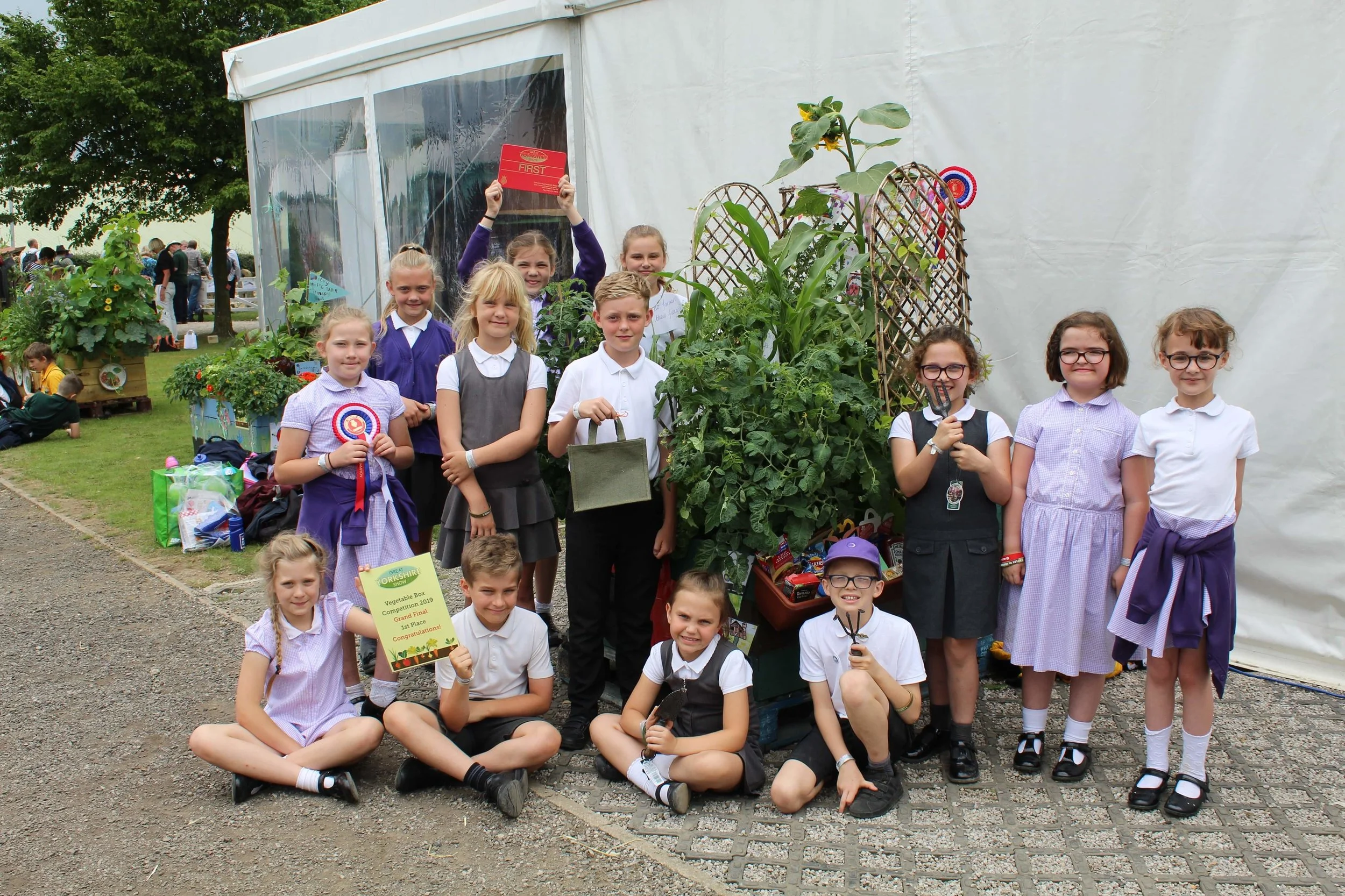 Local Primary School Children Triumph At The Great Yorkshire Show