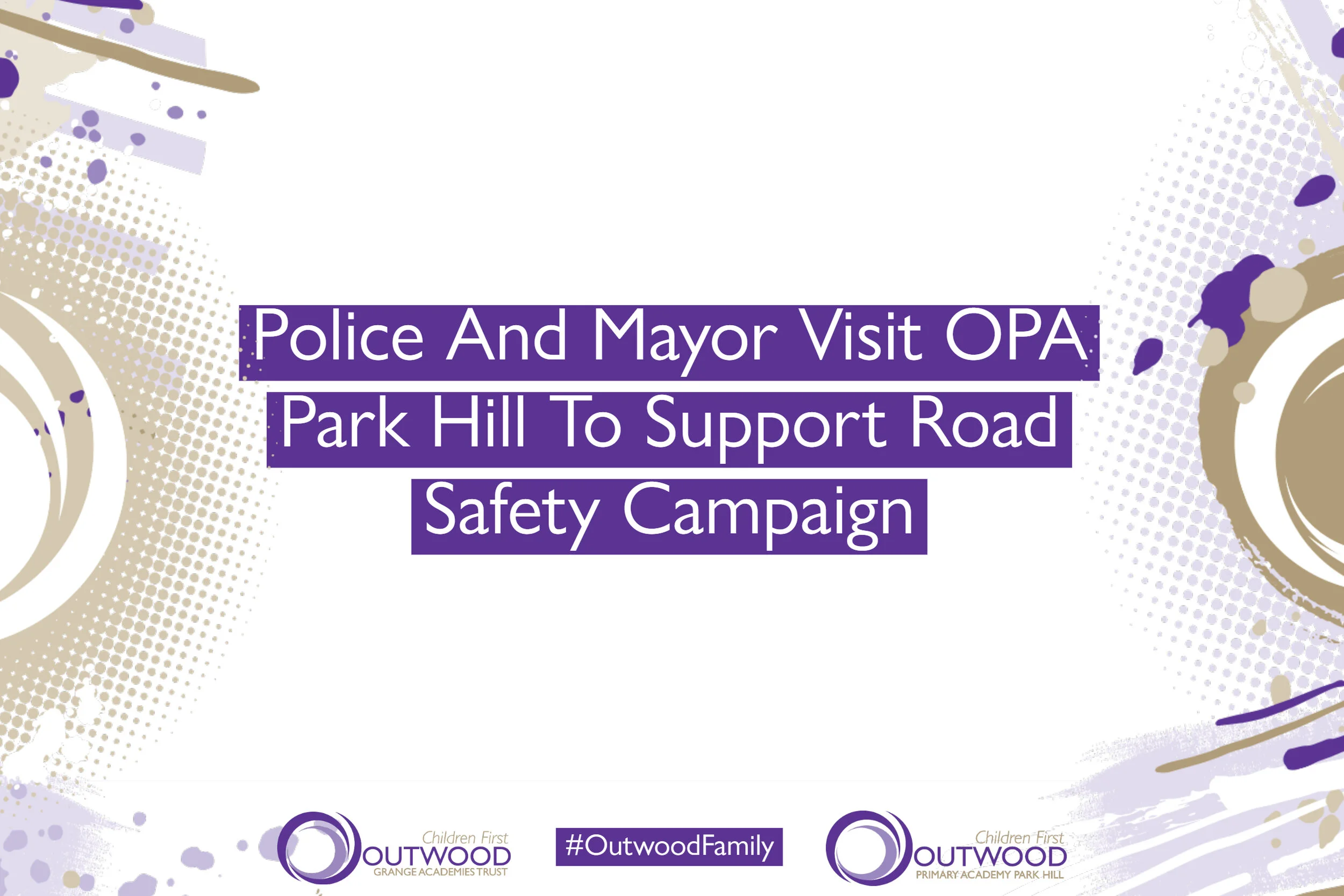 Police And Mayor Visit Primary In Wakefield To Support Road Safety Campaign