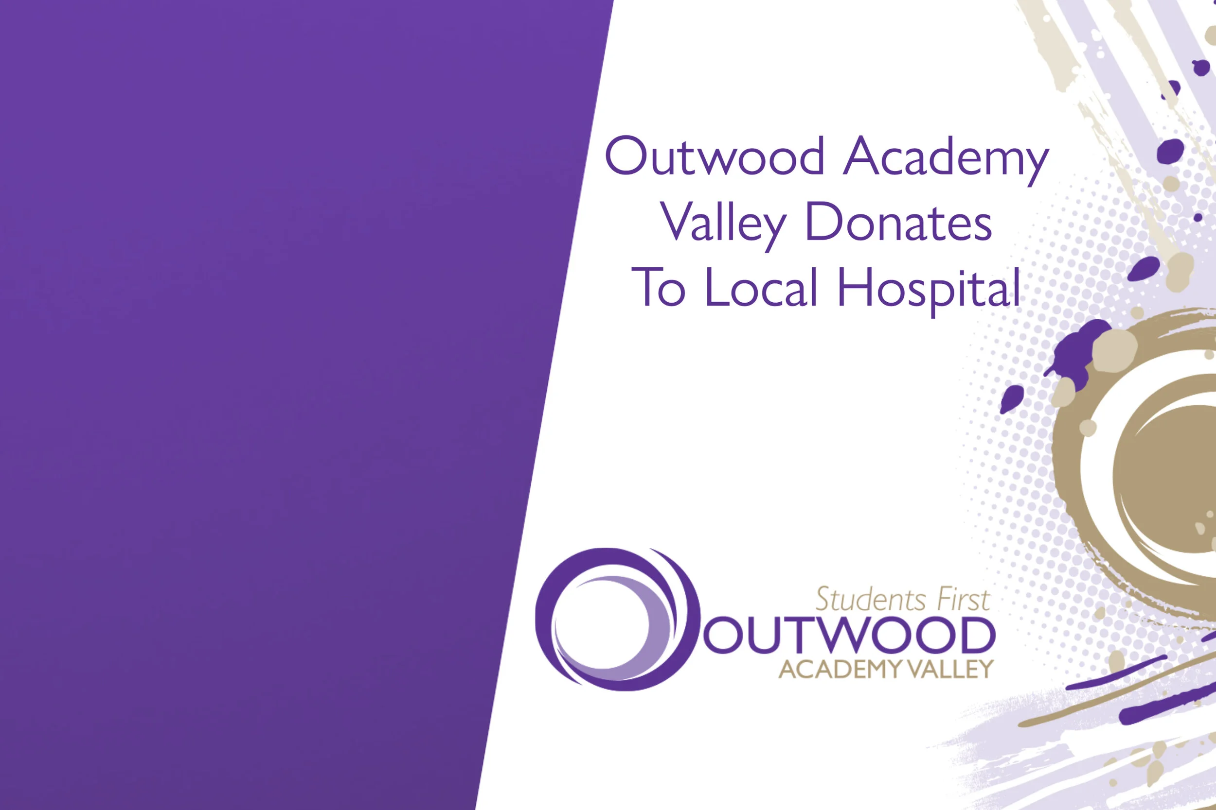 Outwood Academy Valley Donates Equipment To NHS