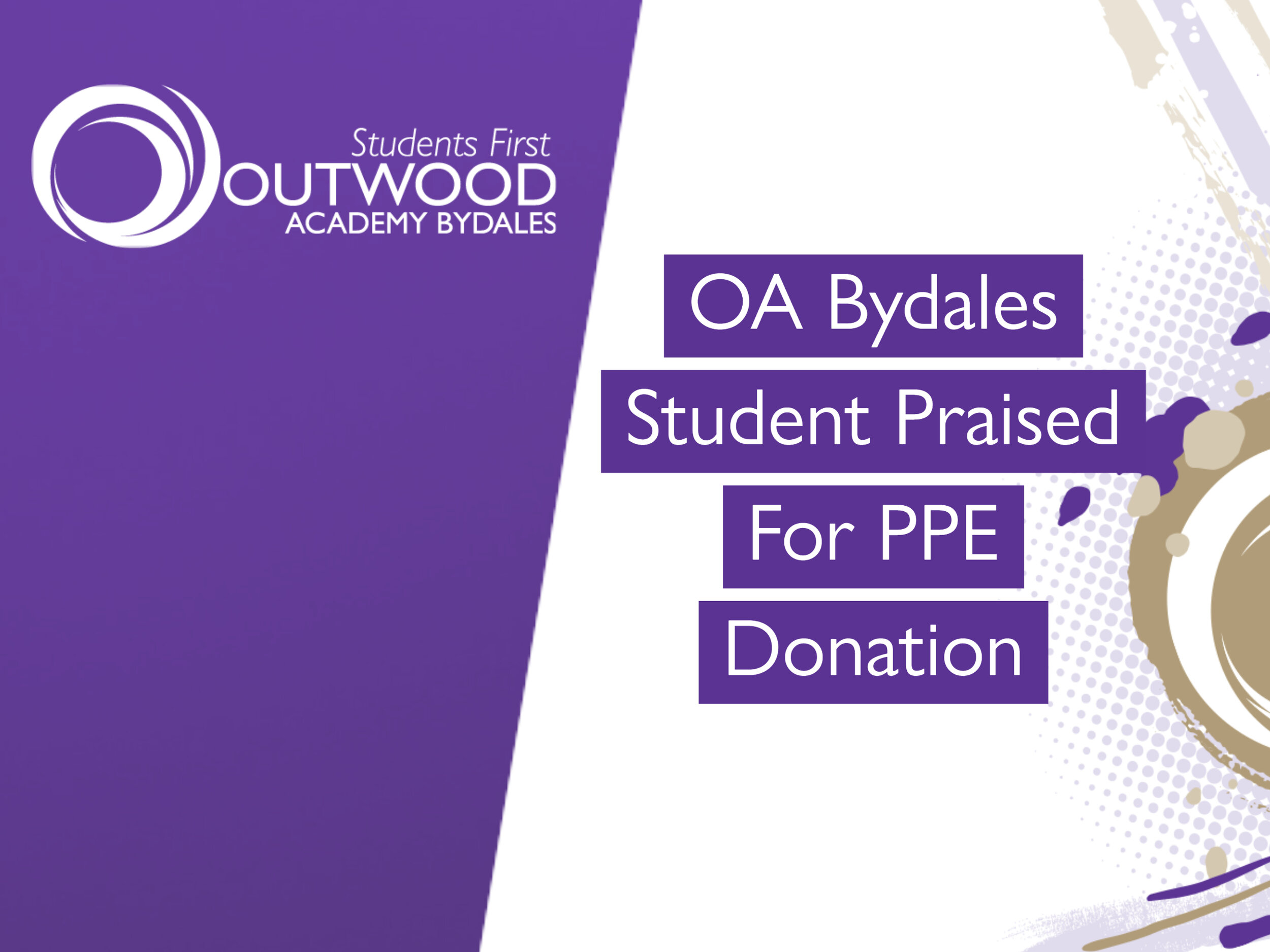 Outwood Family Teenager Praised In Parliament For PPE Donation