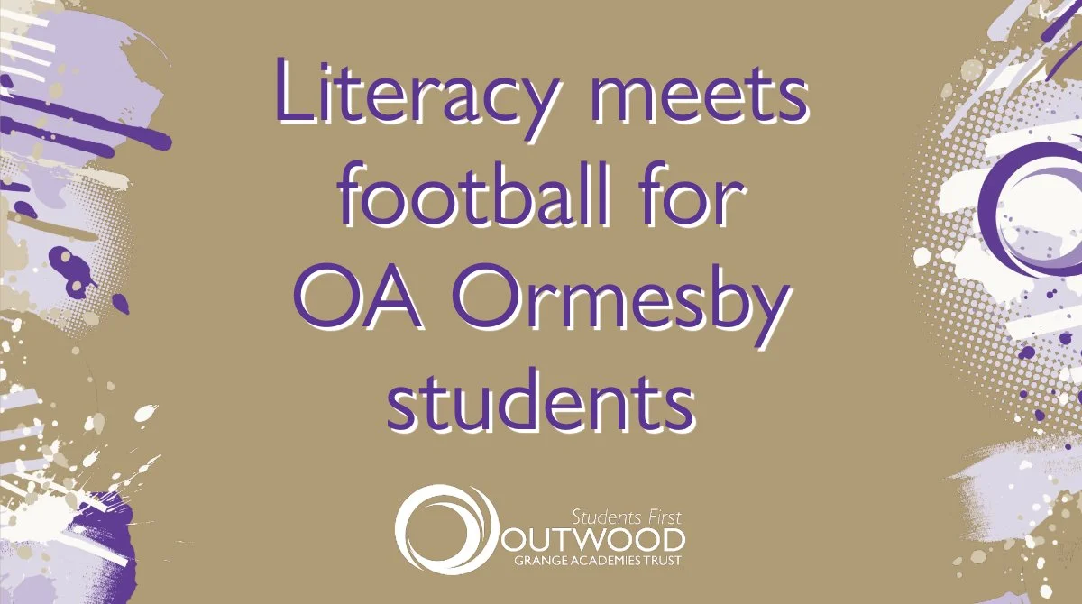 Literacy meets football for OA Ormesby students