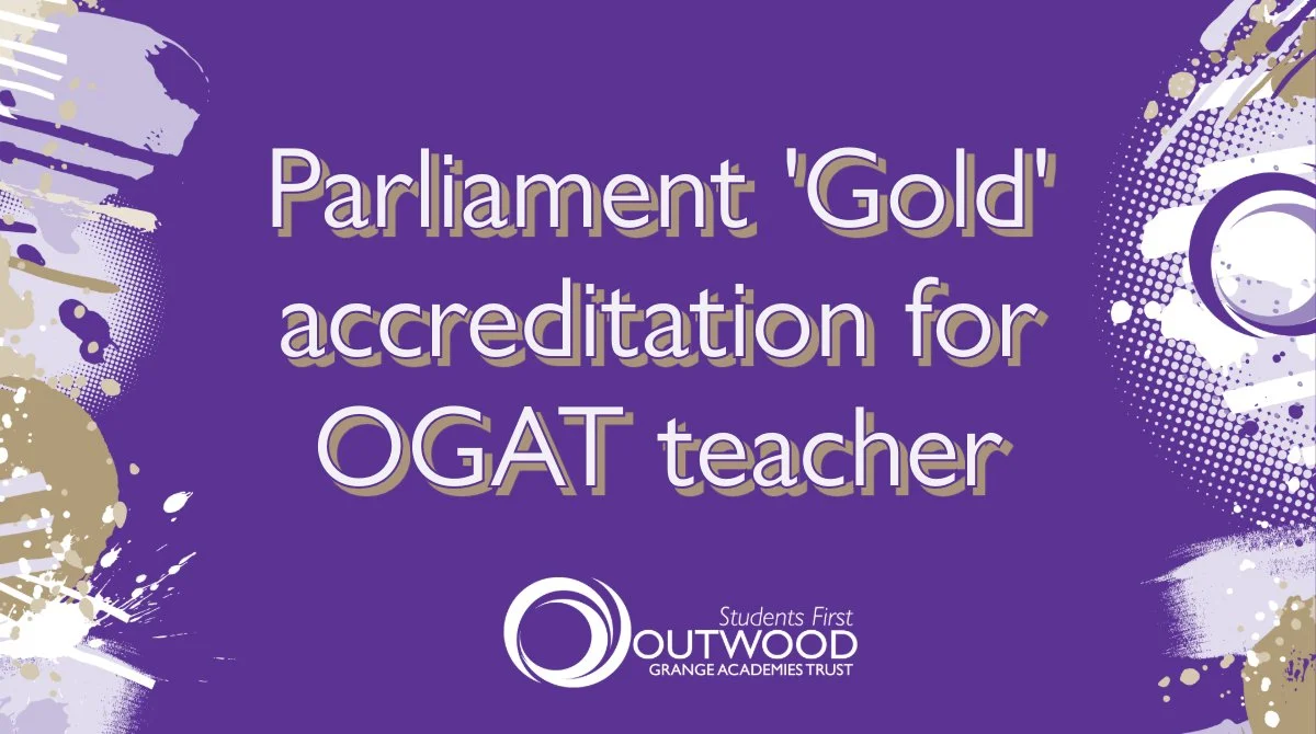 Gold accreditation for OGAT teacher