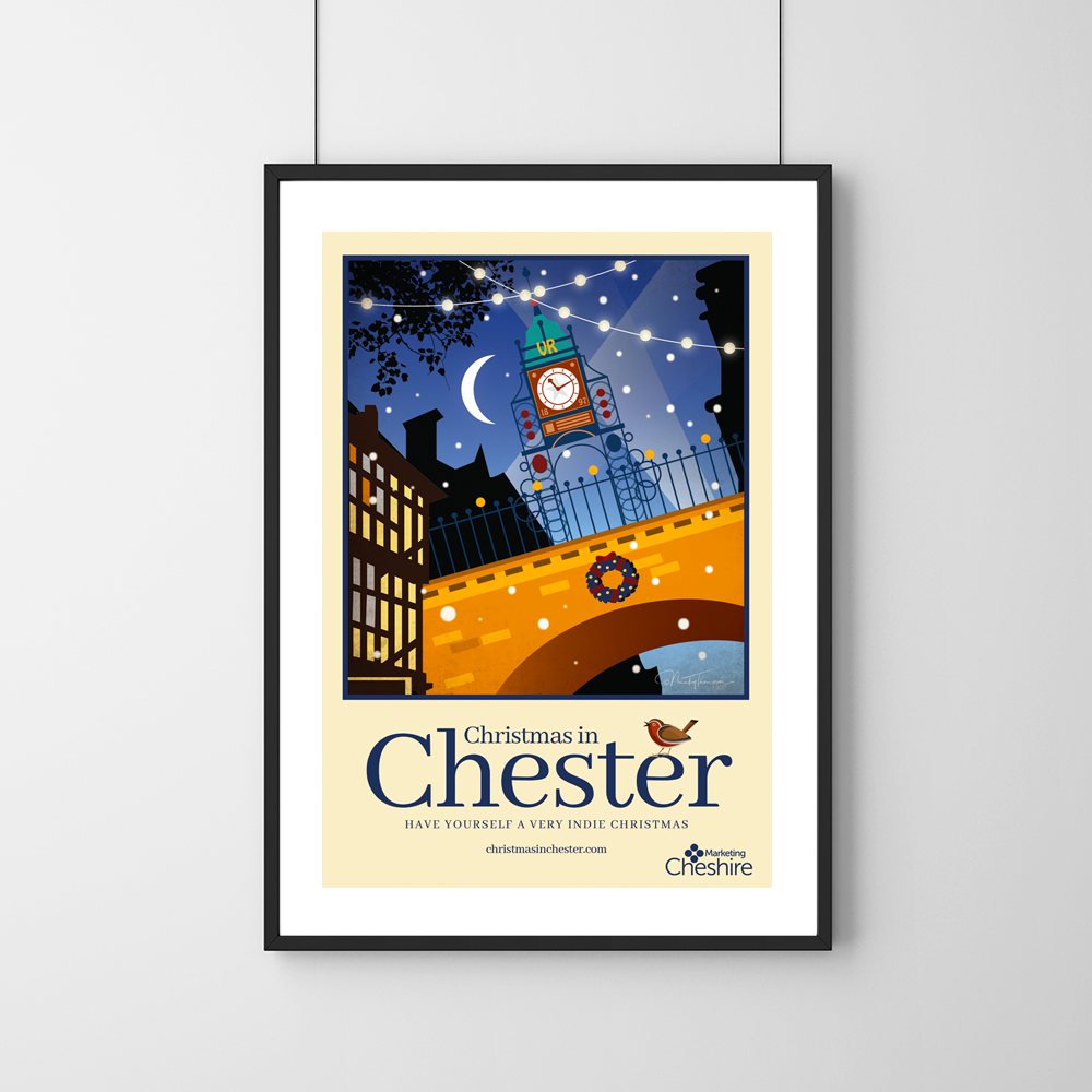 Christmas in Chester - Eastgate Clock