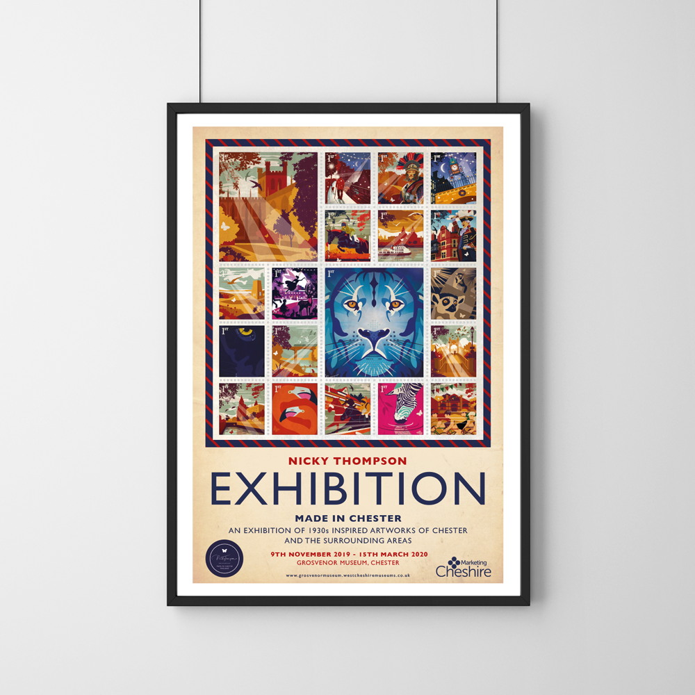Exhibition Poster — Nicky Thompson Art