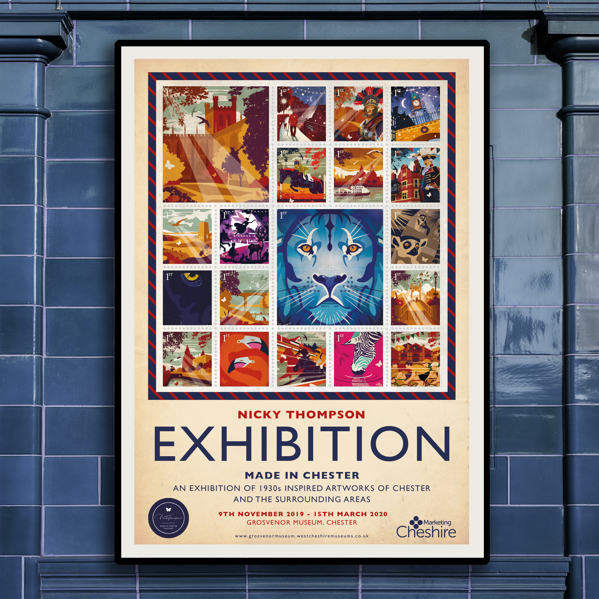 Exhibition Poster — Nicky Thompson Art