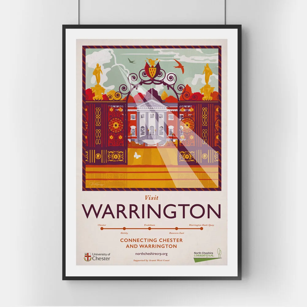 Visit Warrington Poster