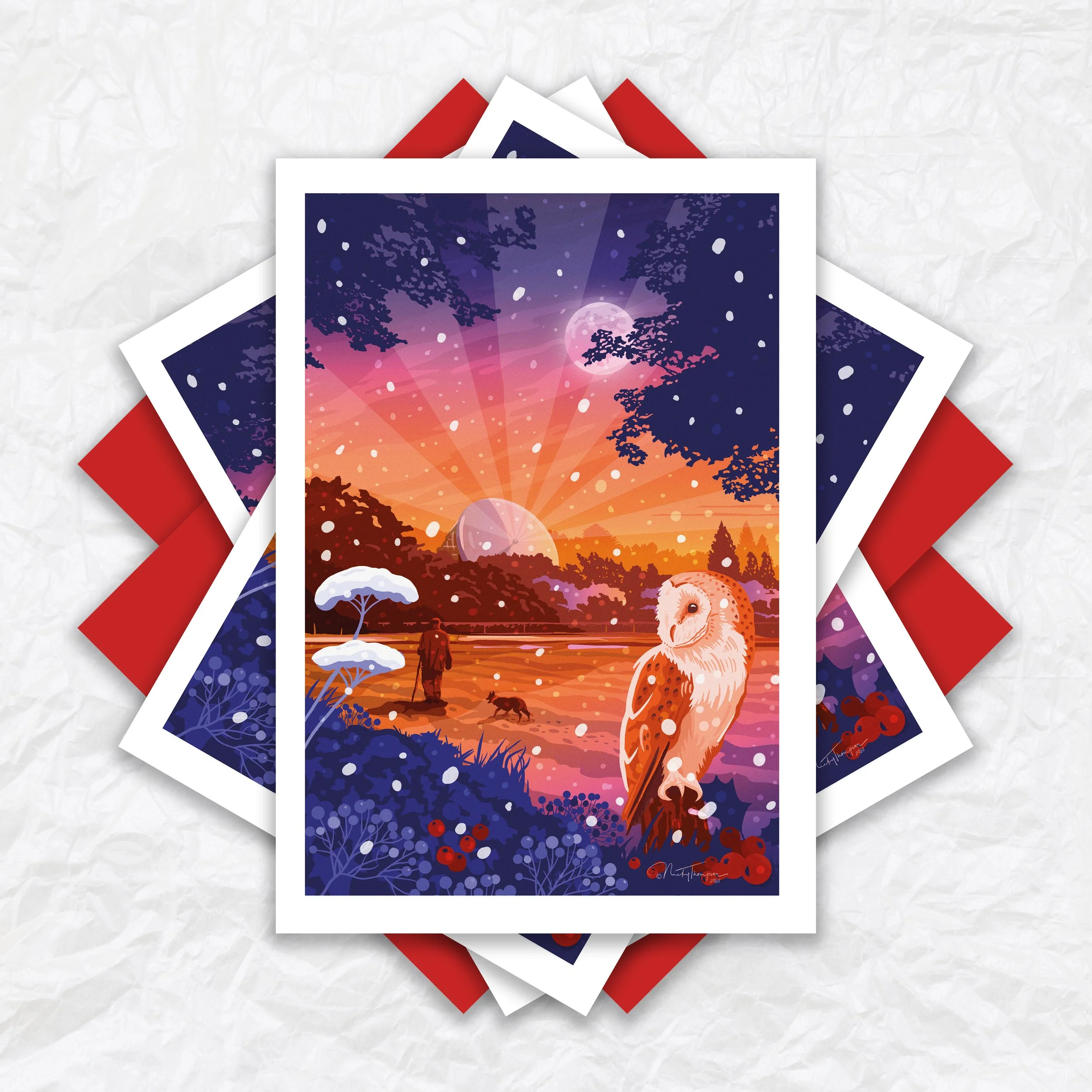 Jodrell Bank Christmas Card