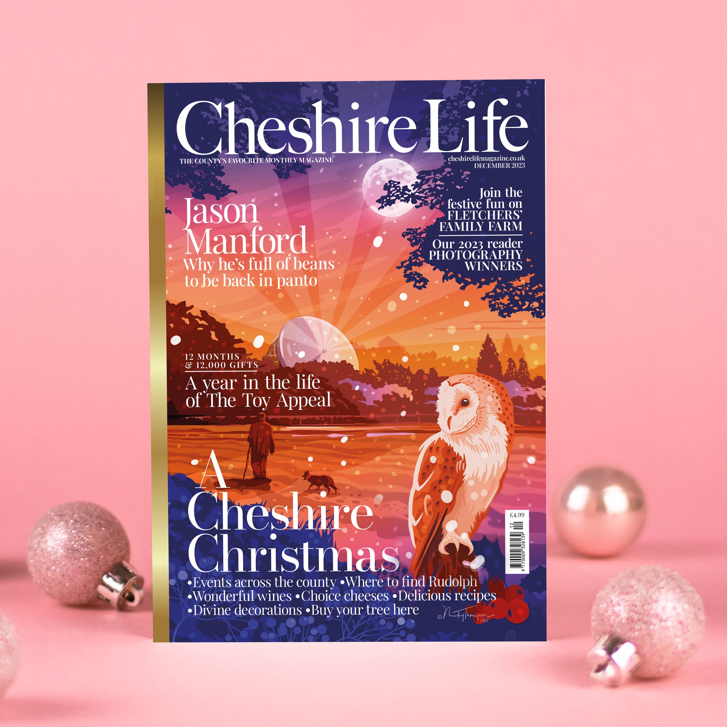 Cheshire Life Christmas Cover