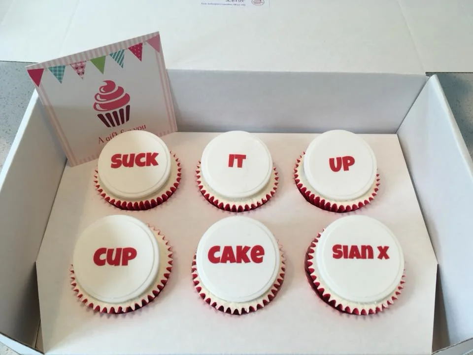 Send Cupcakes by Post Next Day Delivery — Pink Aubergine Gift