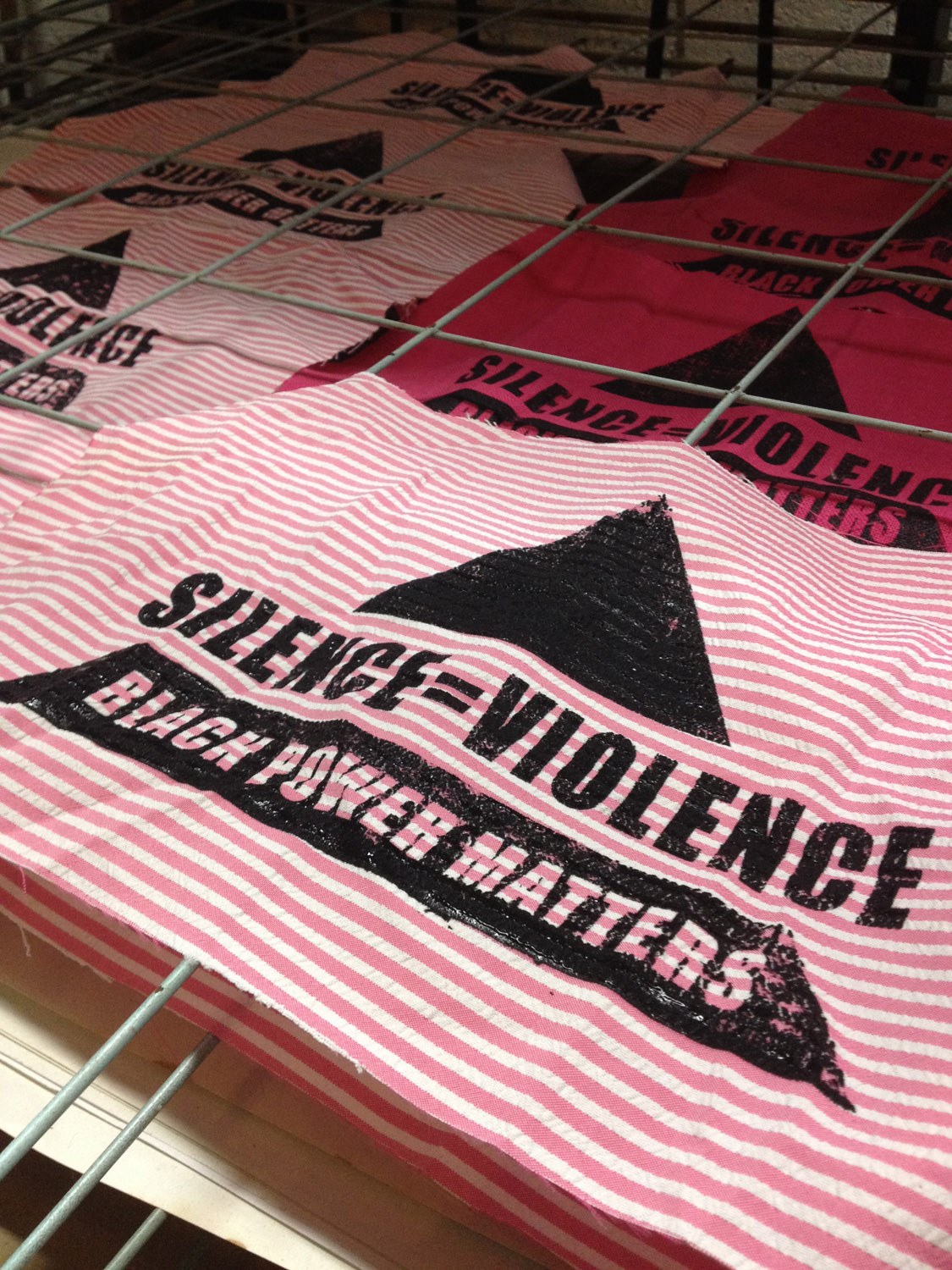 silence is violence patches.jpg