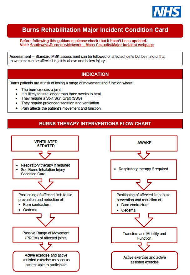 Guidelines — Welsh Intensive Care Society