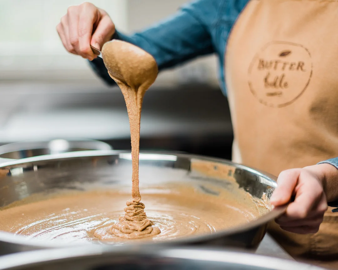 Fresh Butterbelle peanut butter. Photo: The Artisan's Storyteller.