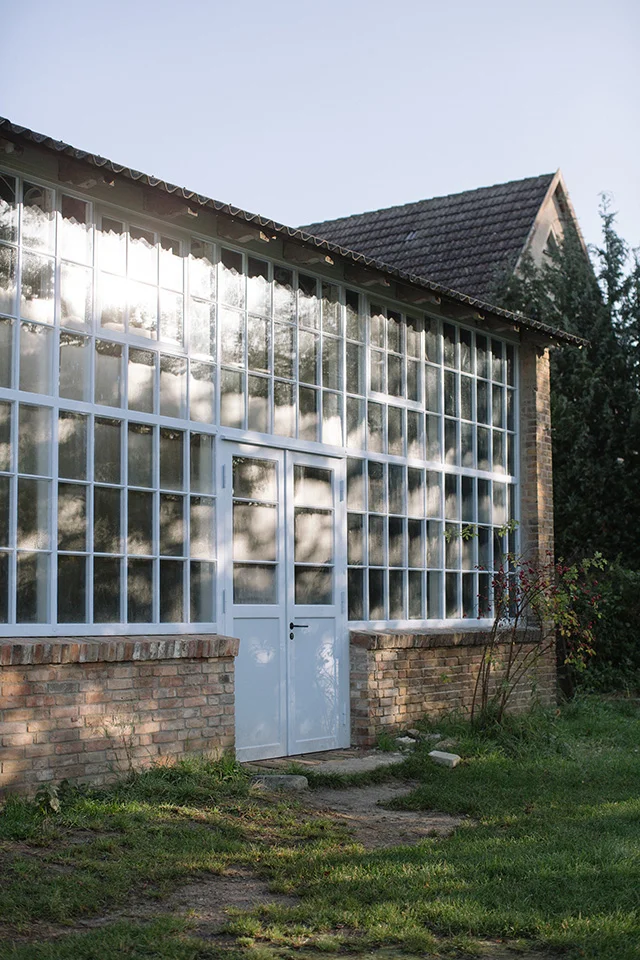 Michael Wickert, fish smoker, founder of Glut & Späne . ‘The 'Palmenhaus' nearby is used for workshops and as a pop-up coffee shop.’ Gerswalde, Uckermark, Germany. Photo: Claudia Bühler.