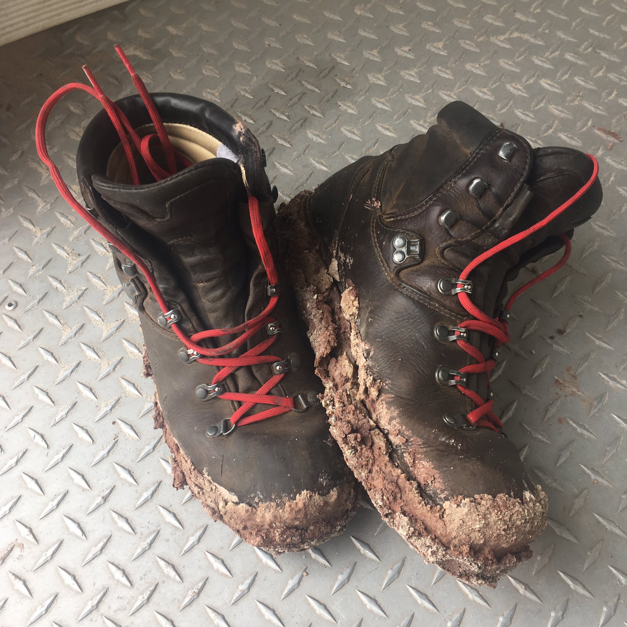 Boots on MDRS, Utah, USA. Photograph: Dan Richards
